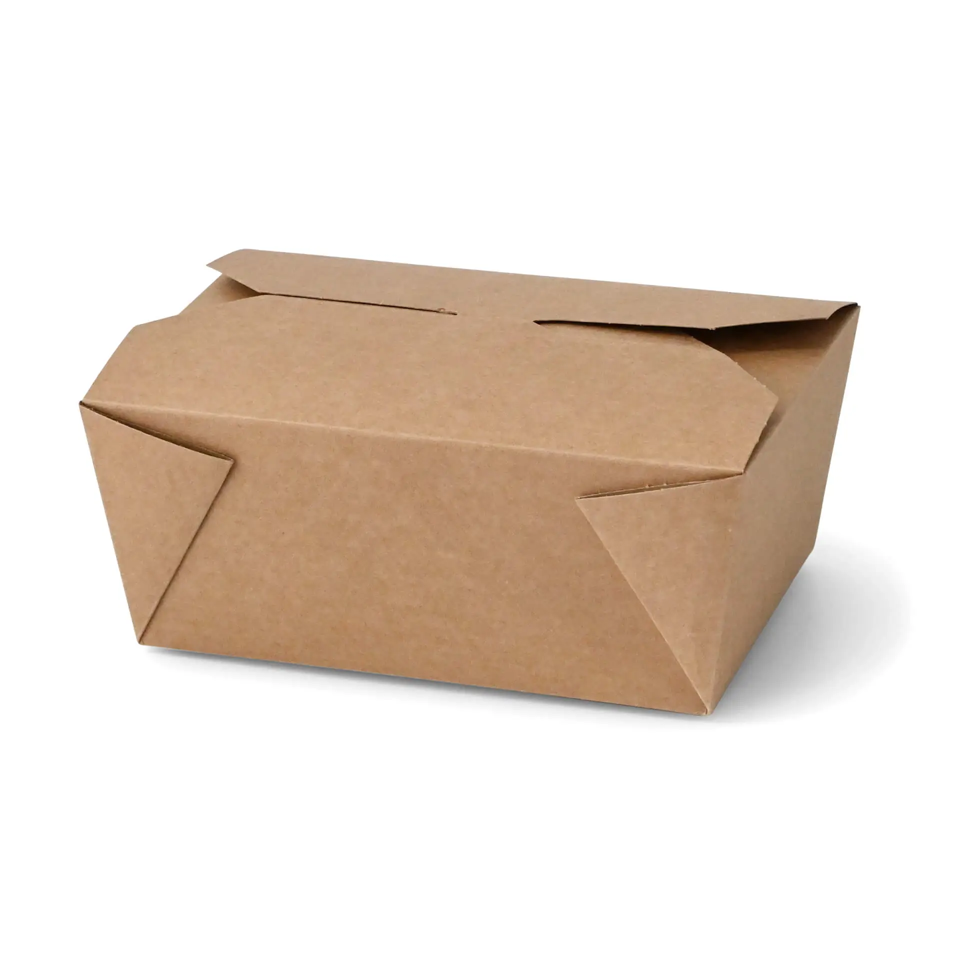 Take-away boxes made of cardboard 2500 ml, brown