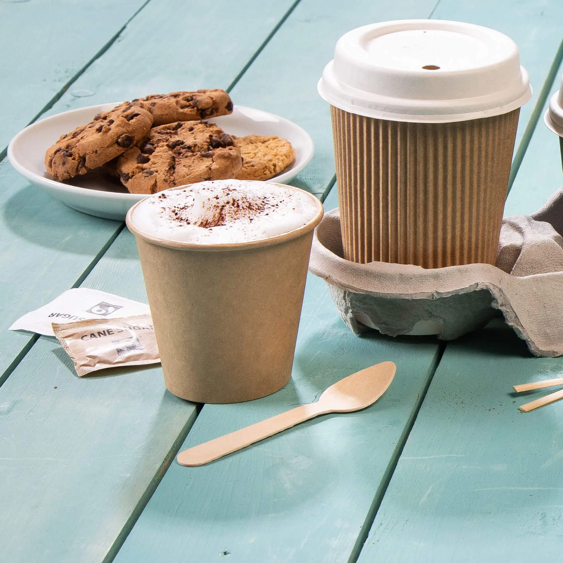 Wooden espresso spoons 11 cm