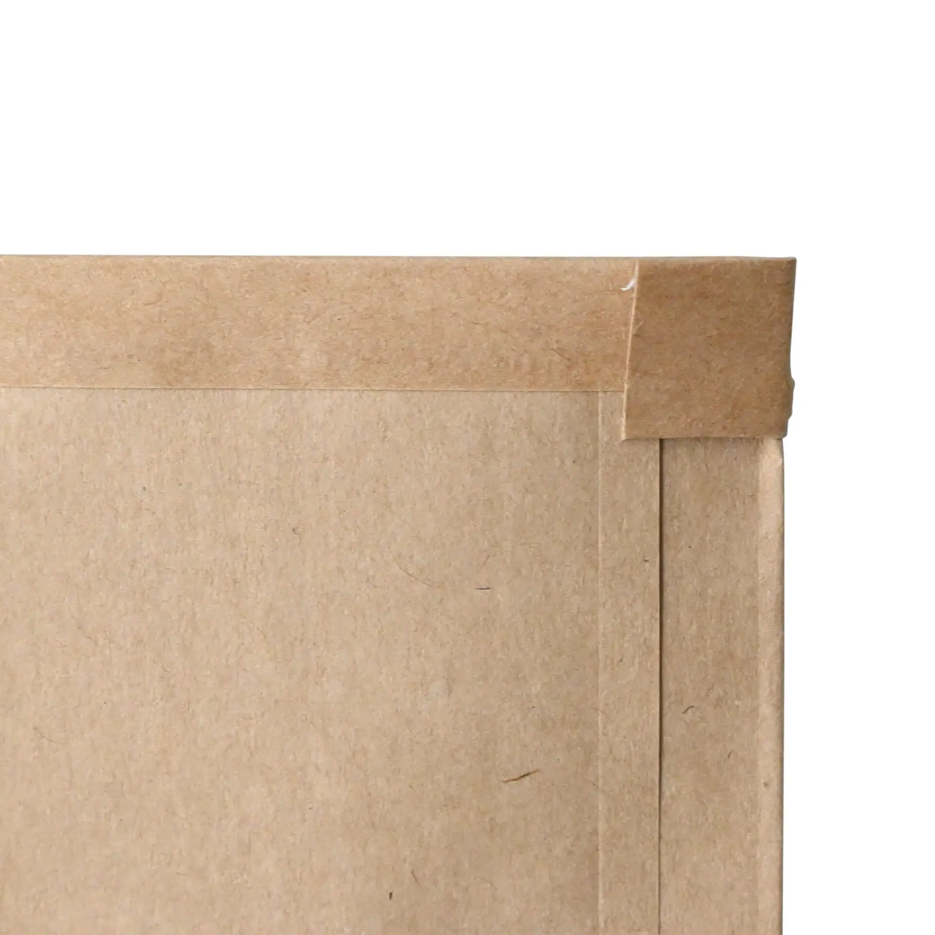 Block bottom bags L, 12.5 x 7,5 x 32.5 cm, PP-foil, brown, tin tie, kraft paper