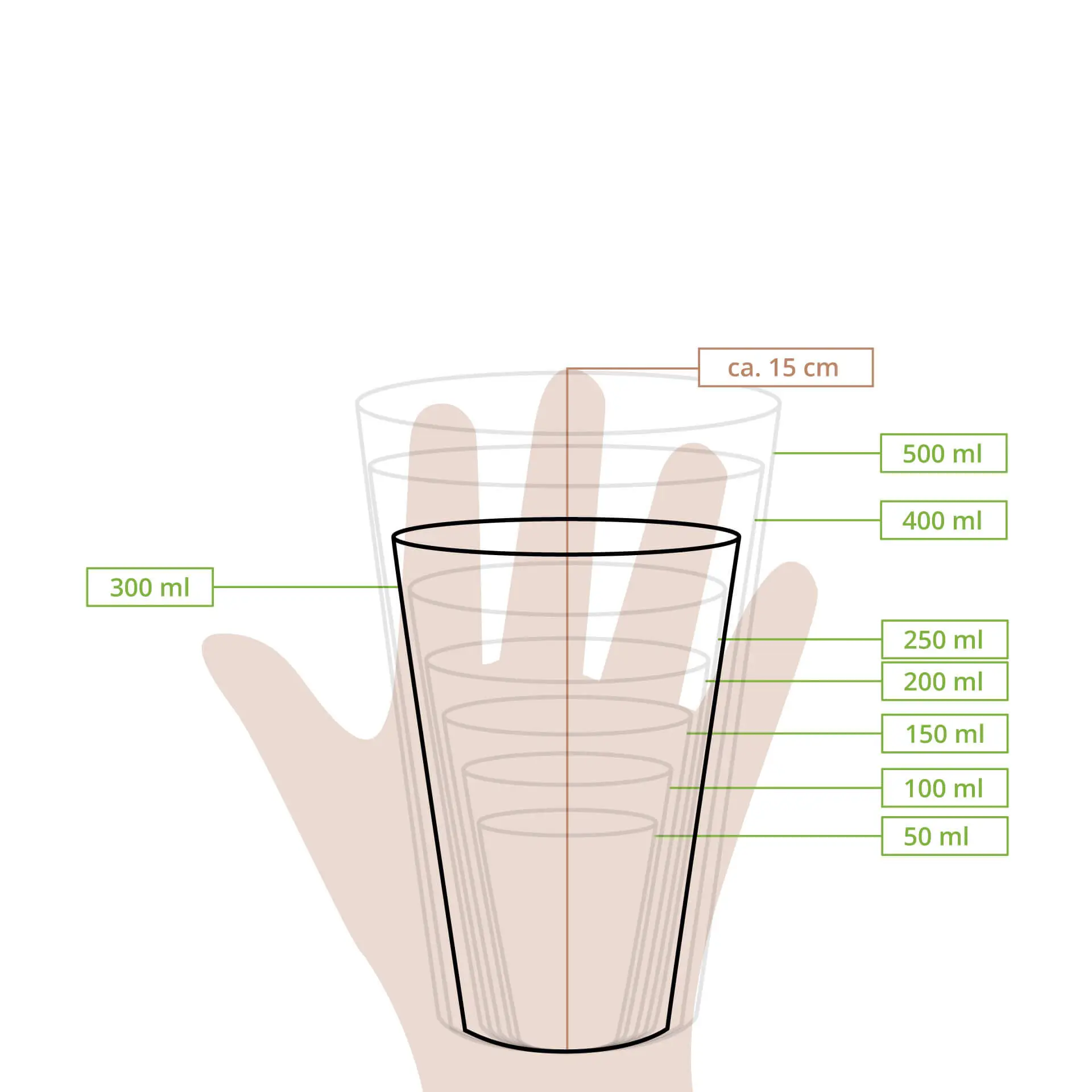 Pappbecher 300 ml / 12 oz, Ø 90 mm, weiß