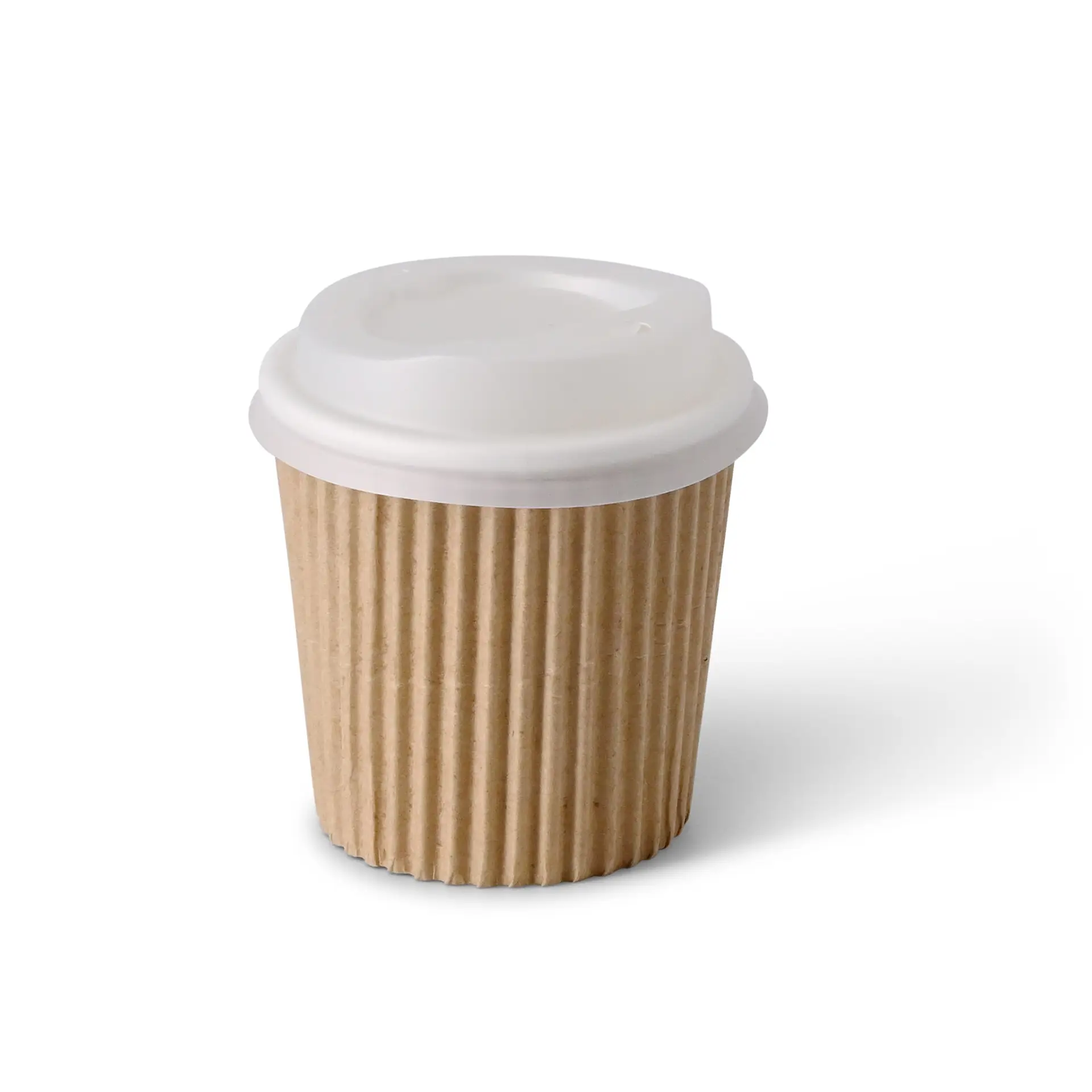 4 oz Ripple cup / Coffee Cups, Ø 62 mm, kraft