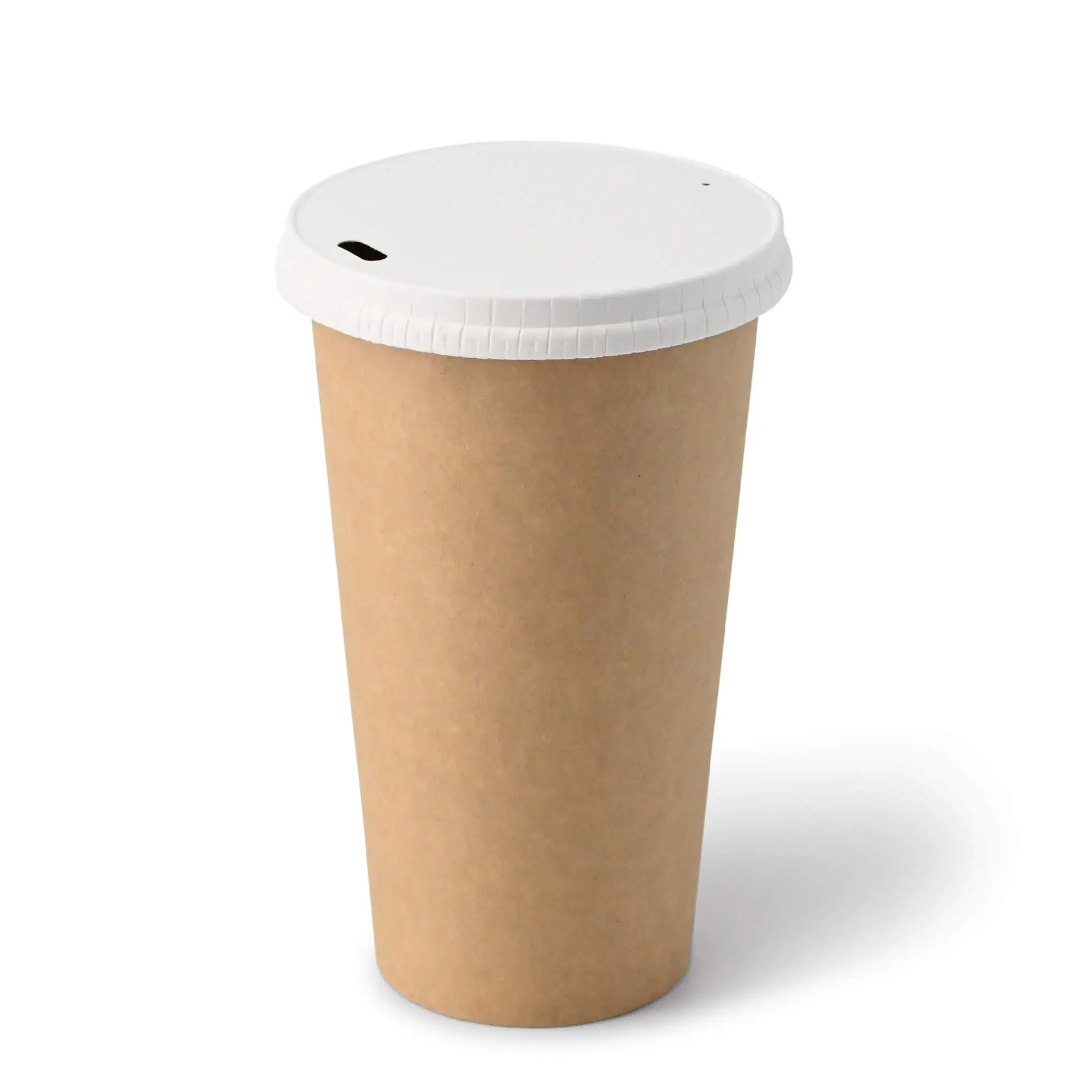 20 oz Paper cups single wall, Ø 90 mm, kraft