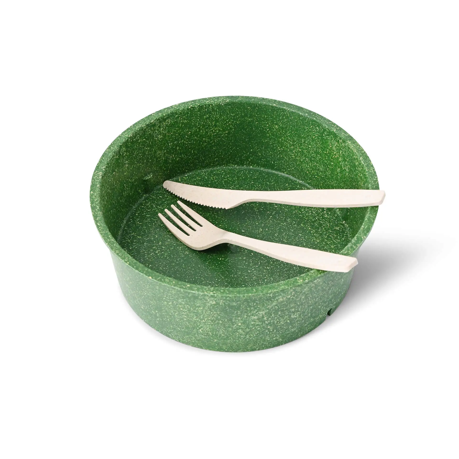 Reusable bowls "merways Bowl" 1000 ml, Ø 185 mm, spinach / dark green