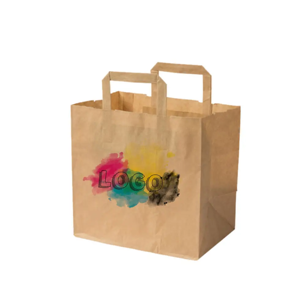 Kraft biodegradable bags sale