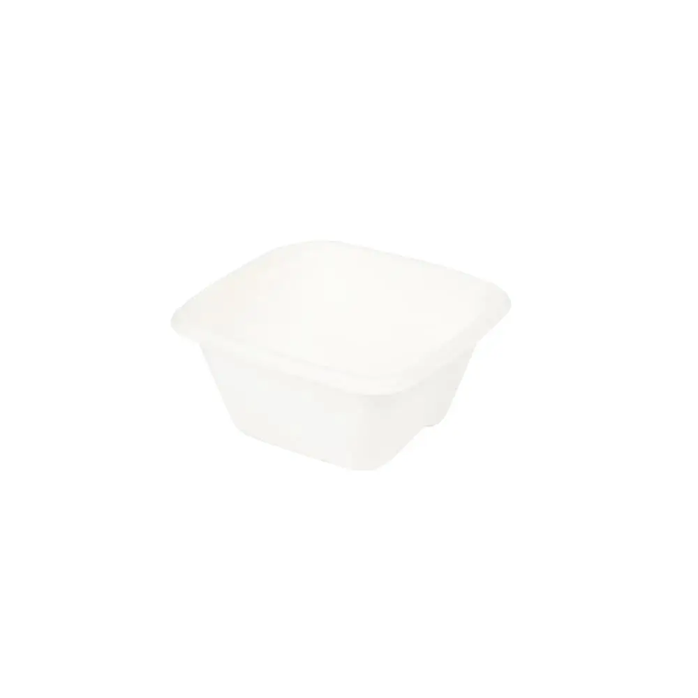 Sugarcane-portion cups 100 ml, 80 x 80 x 37 mm, square