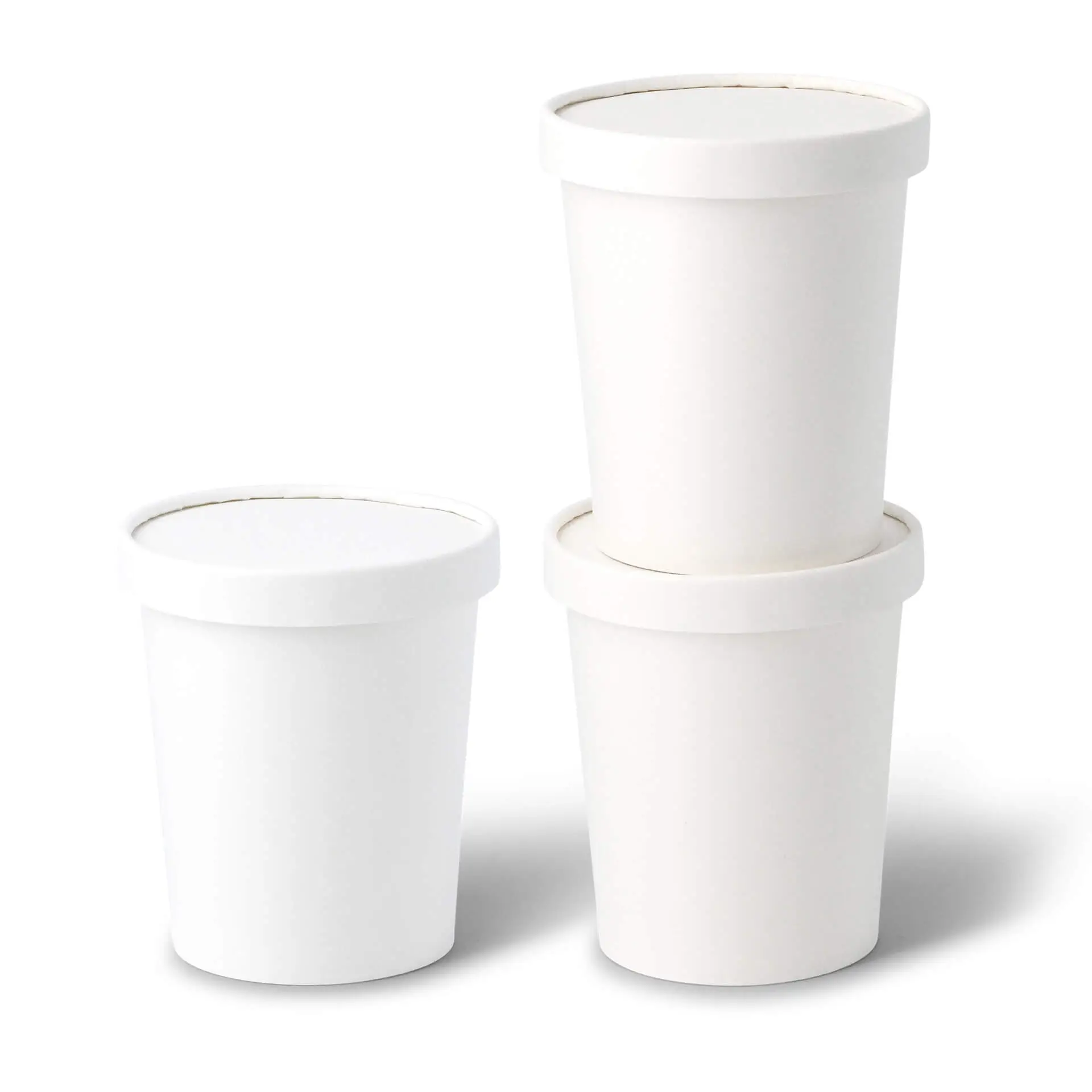 16 oz Paper-ice-cream cups XXL, Ø 92 mm, white