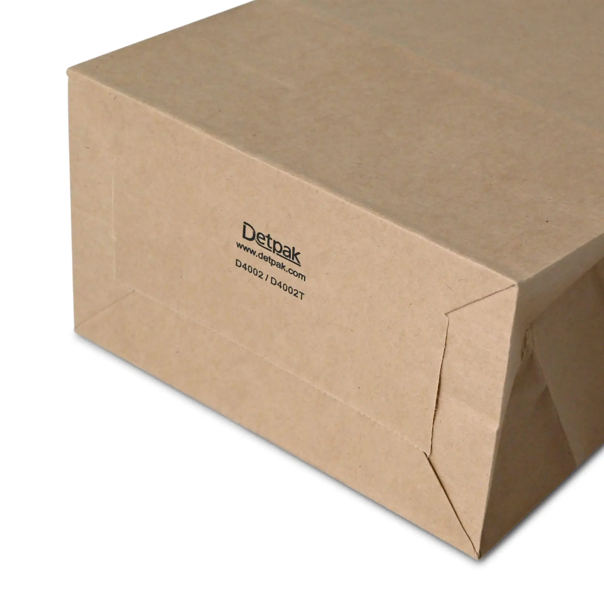 Block bottom bags L, 12.5 x 7,5 x 32.5 cm, PP-foil, brown, tin tie, kraft paper