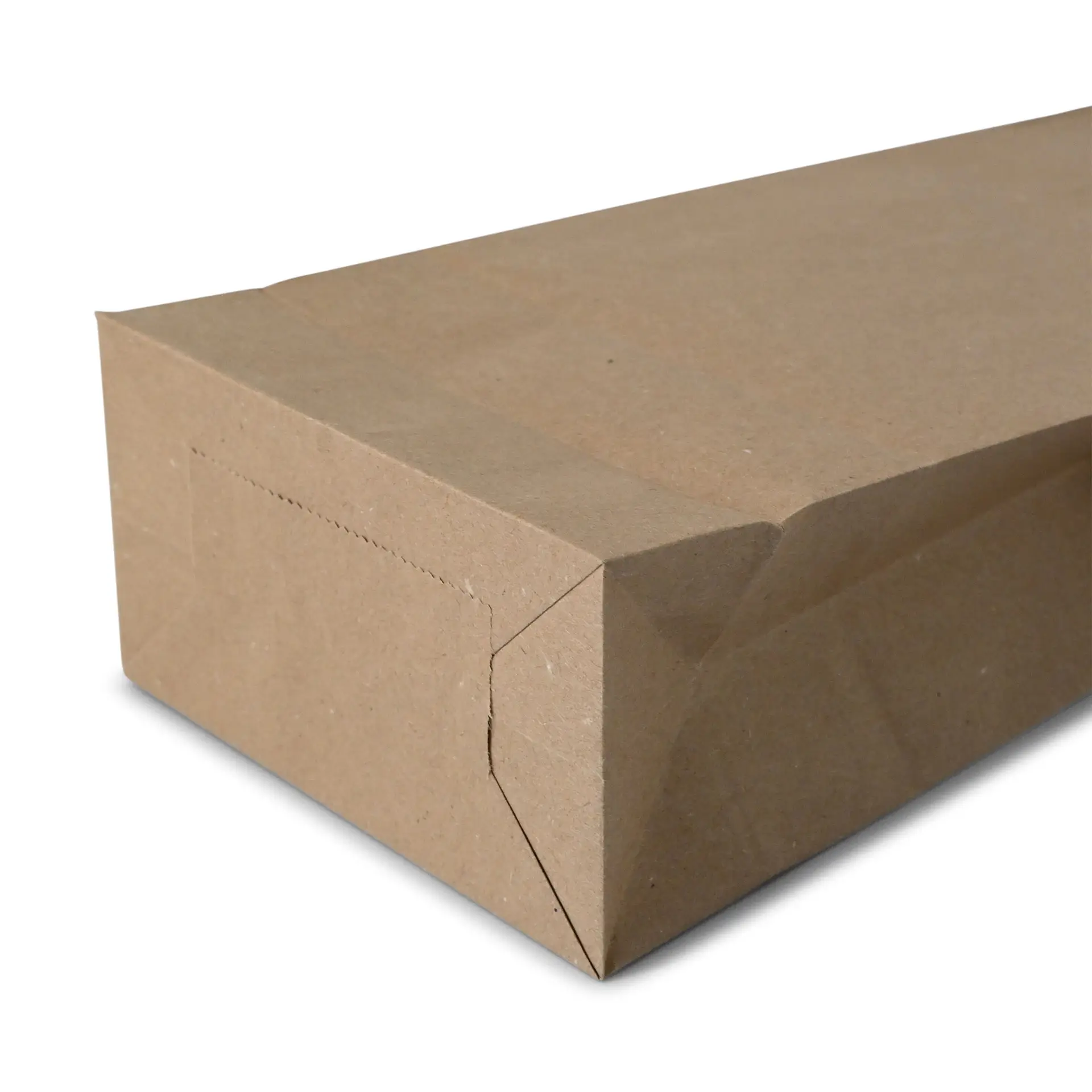 Block bottom-bags M, 11 x 6 x 23.5 cm, brown, kraft paper