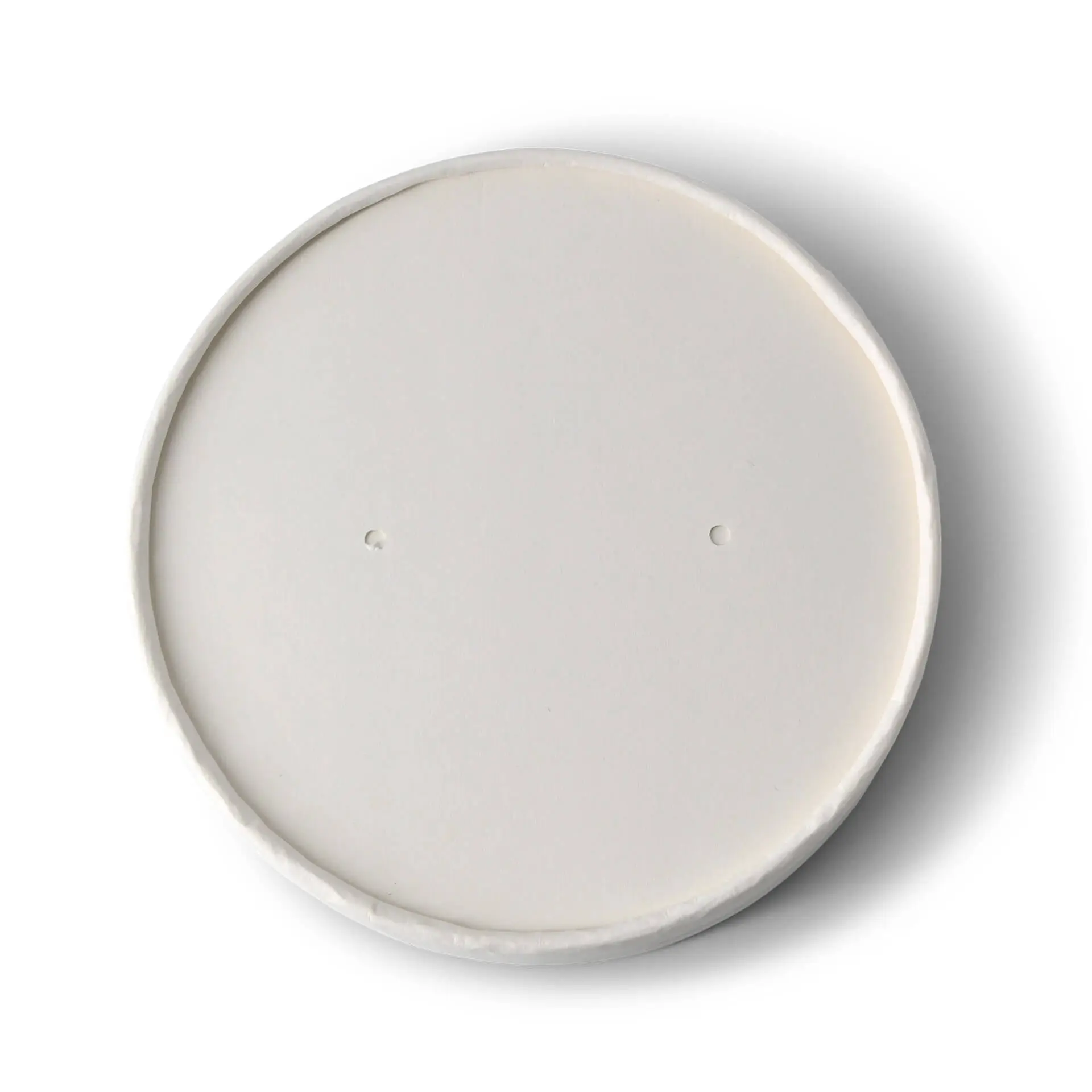 Cardboard-membrane lids Ø 115 mm, white