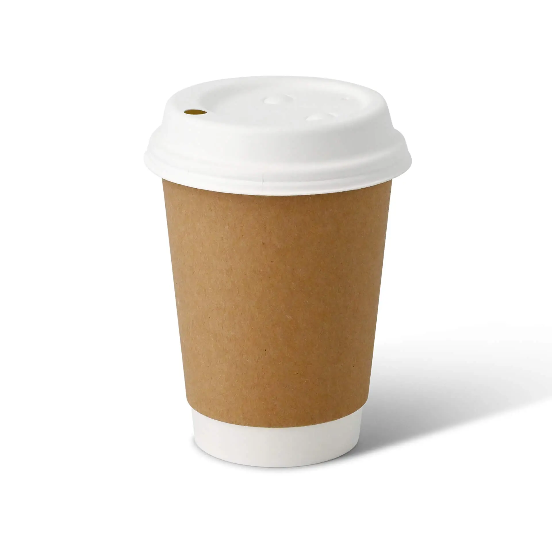 Coffee to go Becher, Pappe, 300 ml / 12 oz, Ø 90 mm, braun