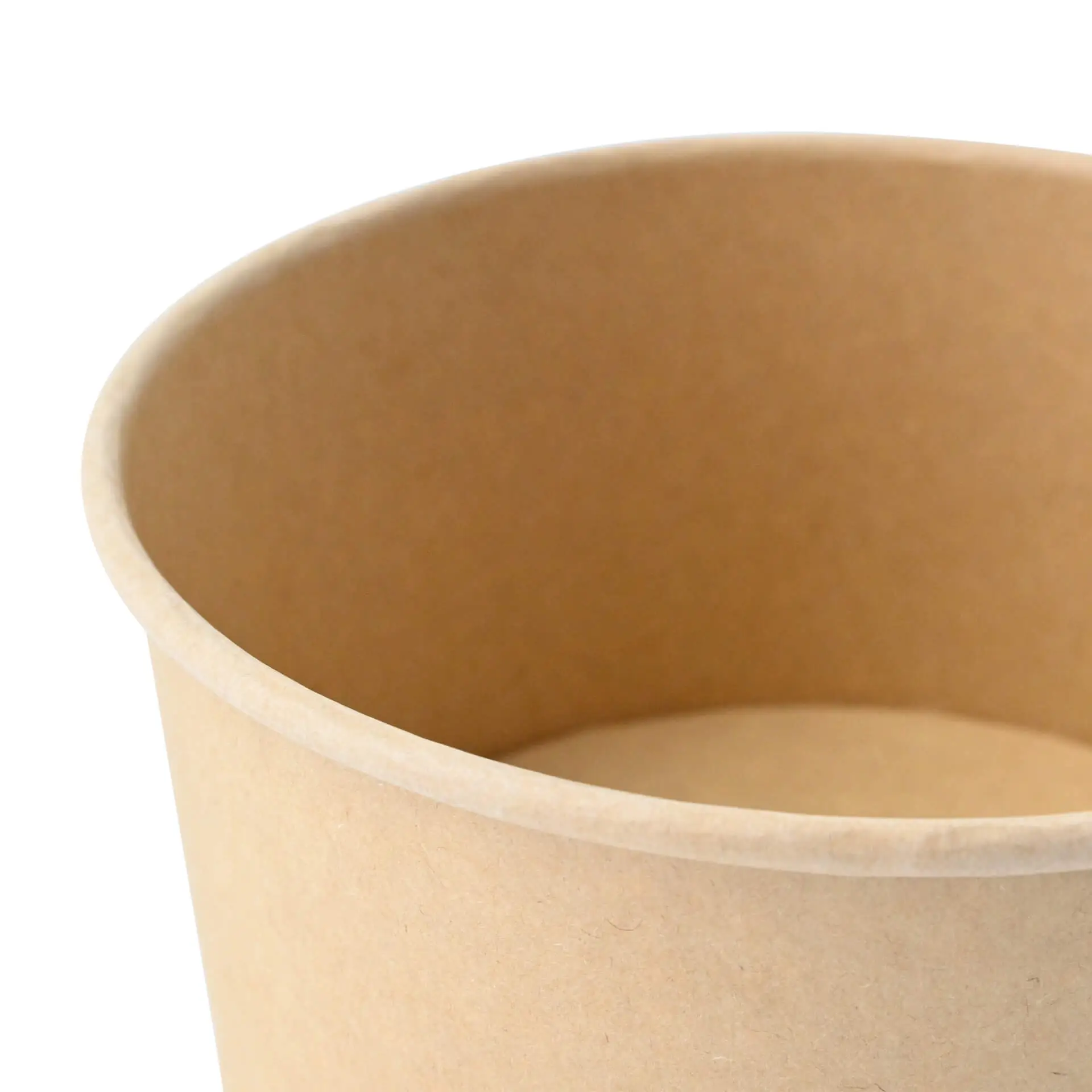 Premium-cardboard bowls 800 ml, Ø 150 mm, brown, round