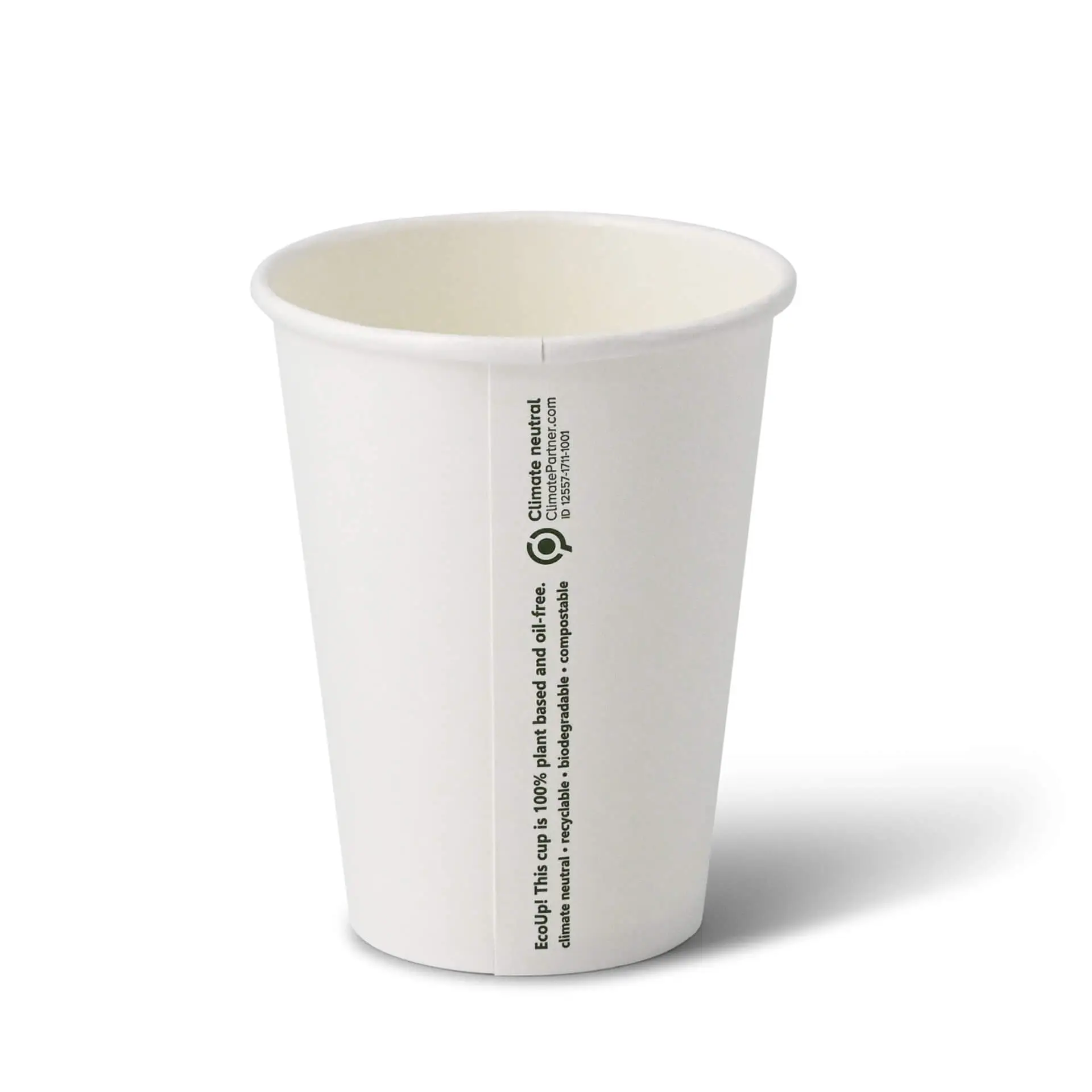 12 oz Paper cups single wall, Ø 90 mm, white