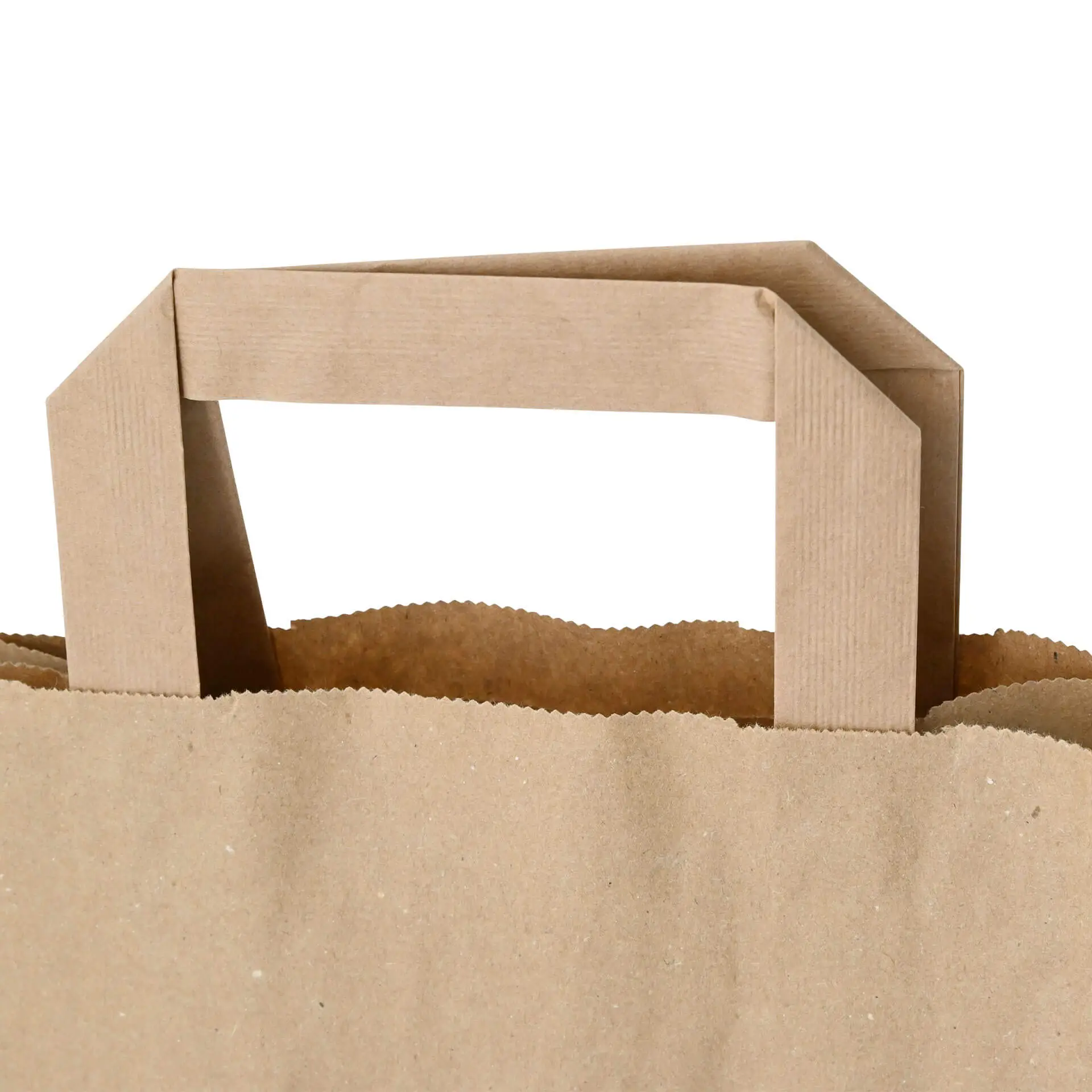 Recycling paper-carrier bags S, 18 x 8 x 22 cm, brown