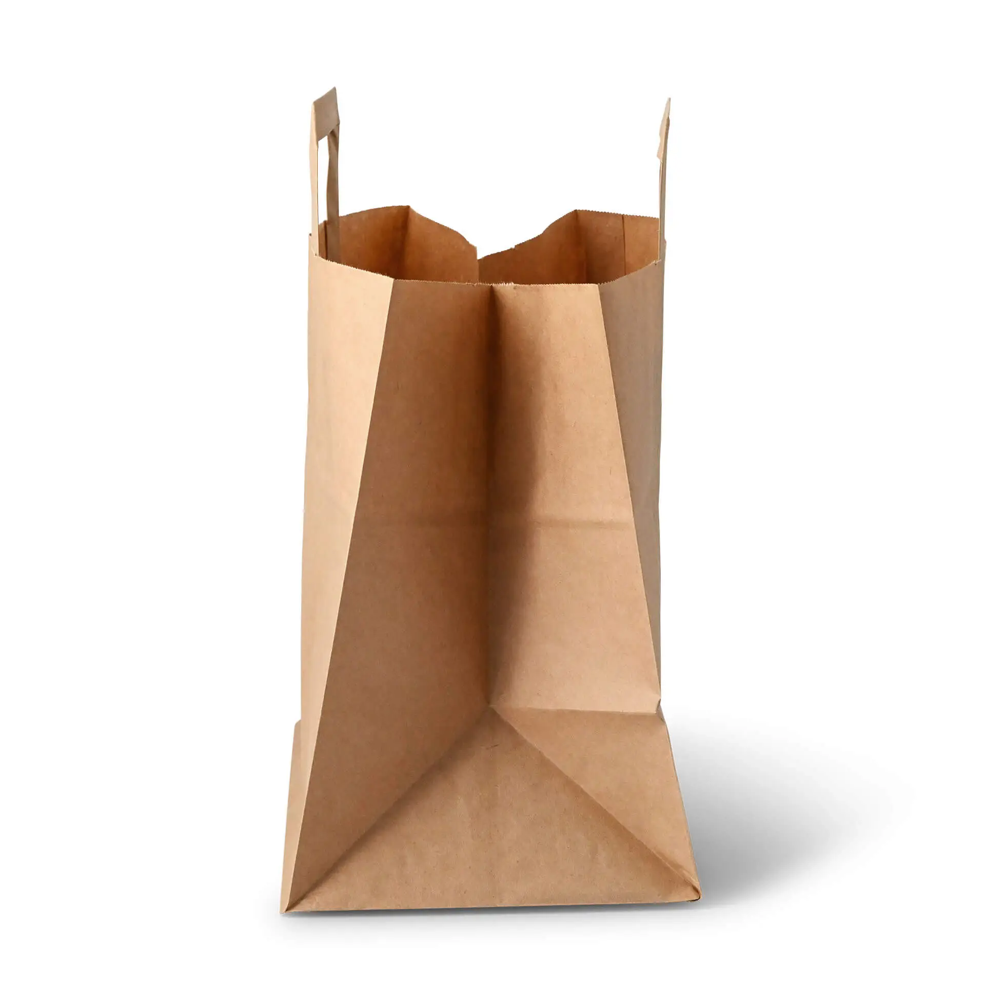 Recycling paper-carrier bags L, 26 x 17 x 25 cm, brown