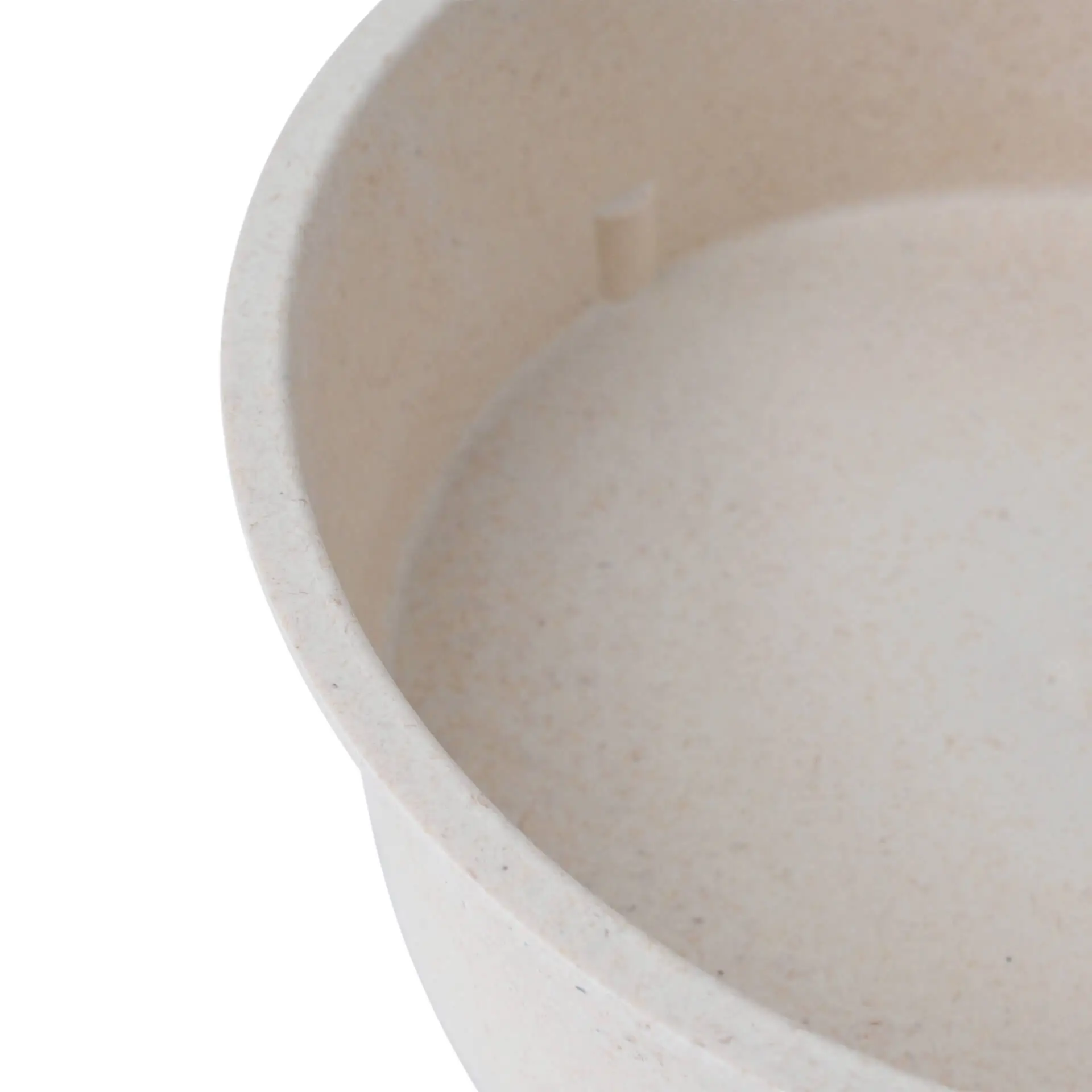 Mehrweg-Schalen "merways Bowl" 1000 ml, Ø 185 mm, Cashew / creme-weiß