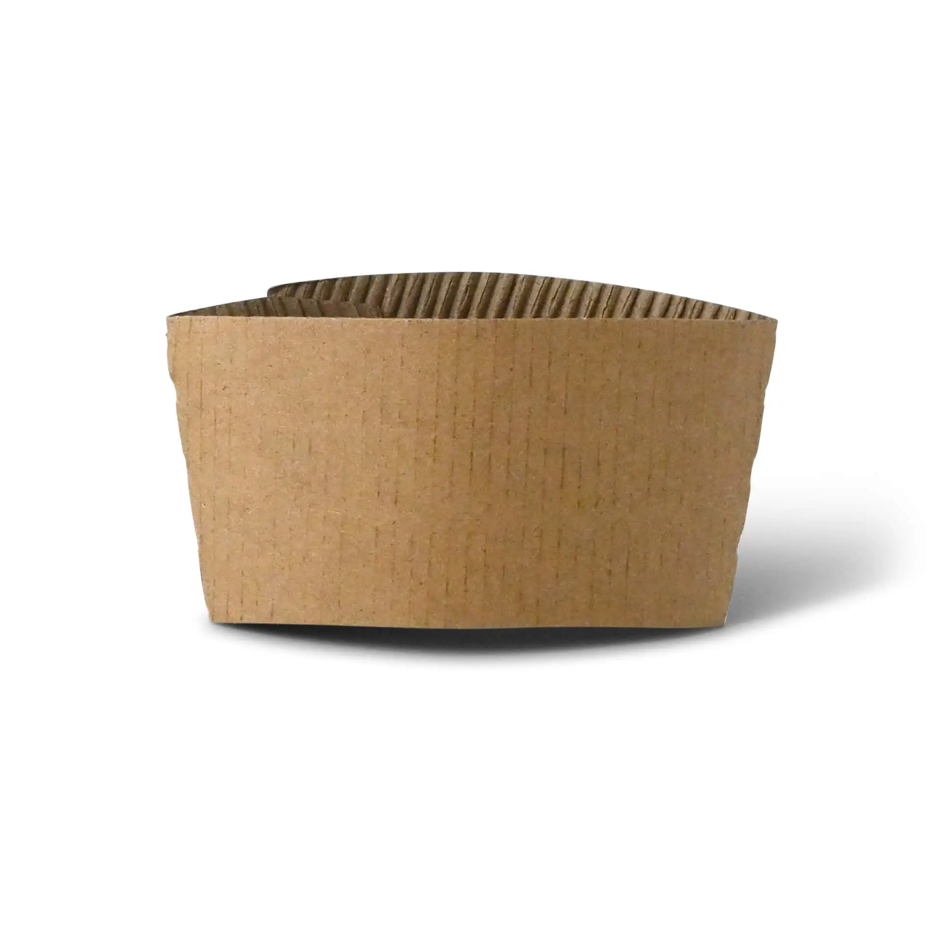 Cardboard sleeves for 6 / 8 / 10 oz paper cups, kraft