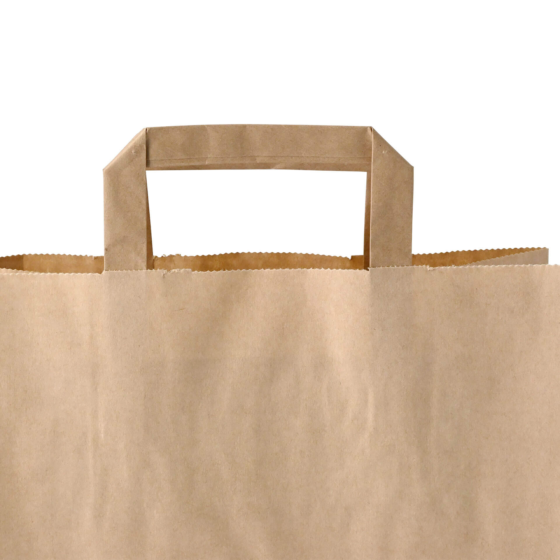 Recycling paper-carrier bags L, 26 x 12 x 35 cm, kraft