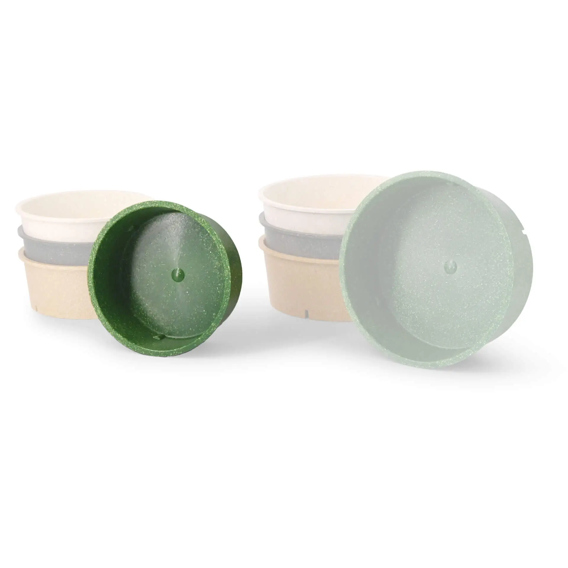 Reusable bowls "merways Bowl" 650 ml, Ø 150 mm, spinach / dark green