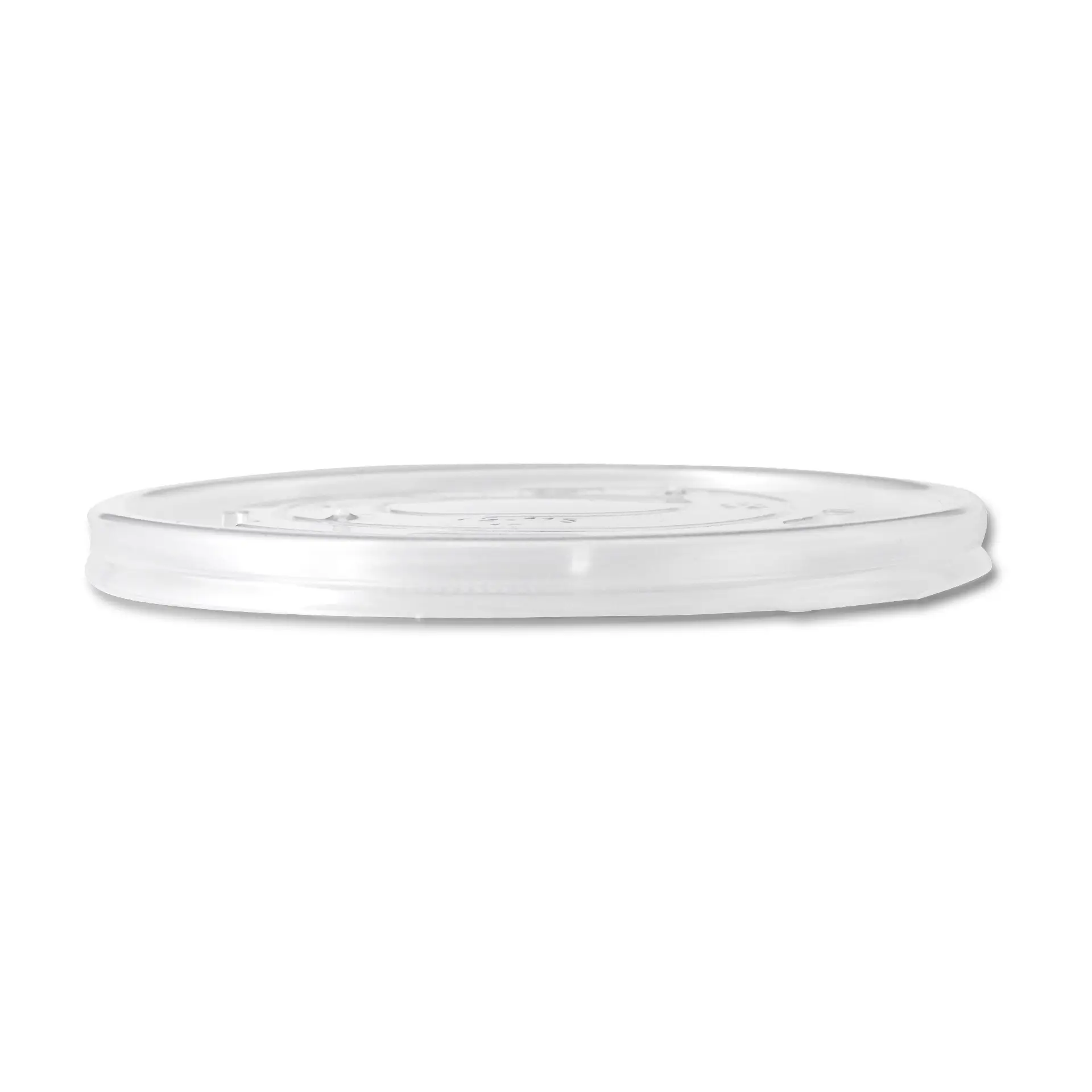 PP-flat lids Ø 115 mm, closed (for universal cups)