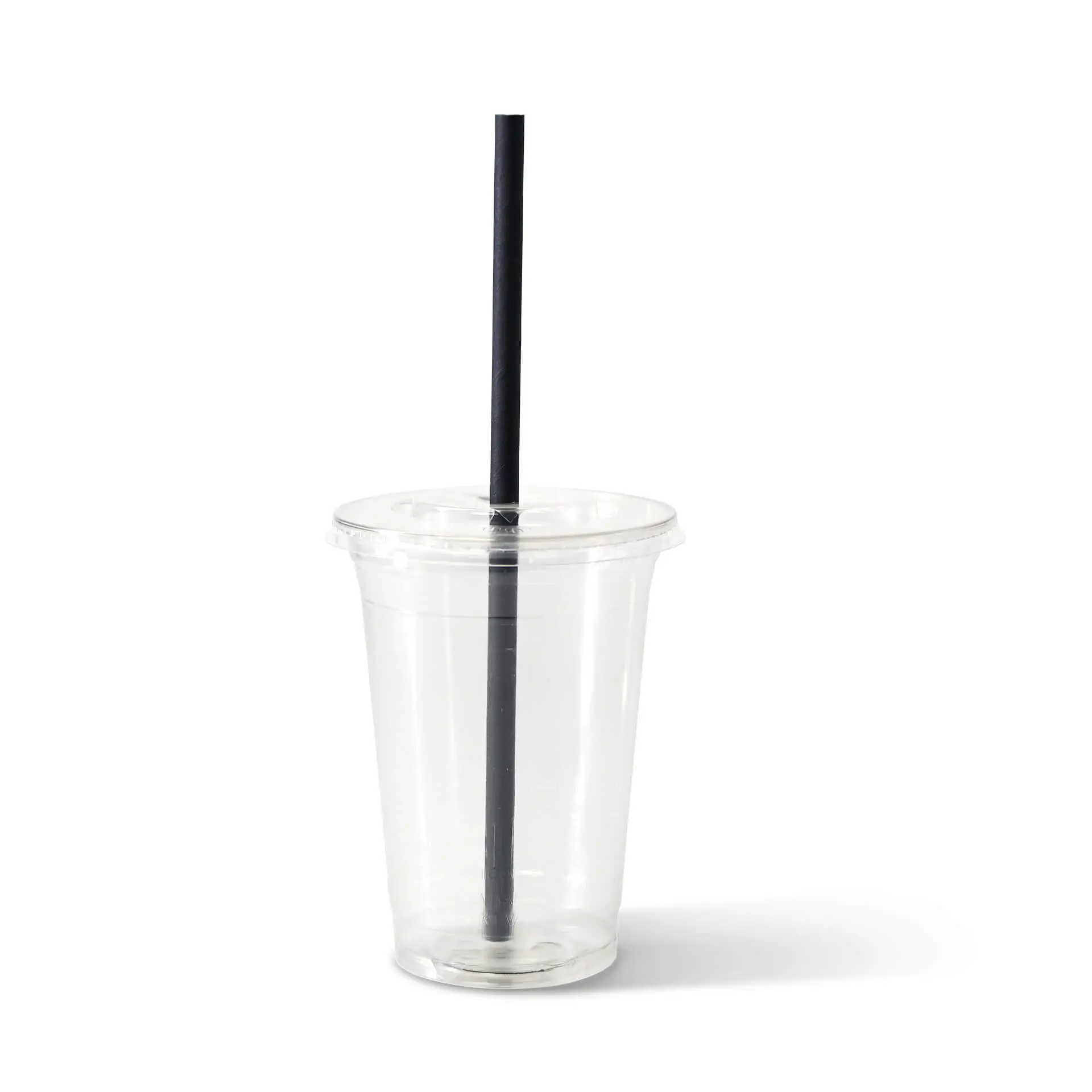 23 cm, Ø 0.8 cm Paper-jumbo-straws, black