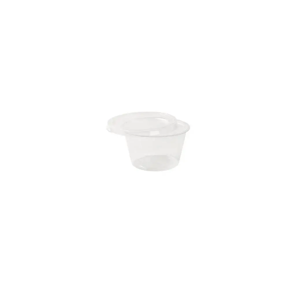 80 ml / 3 oz PLA portion cups, Ø 70 mm, clear