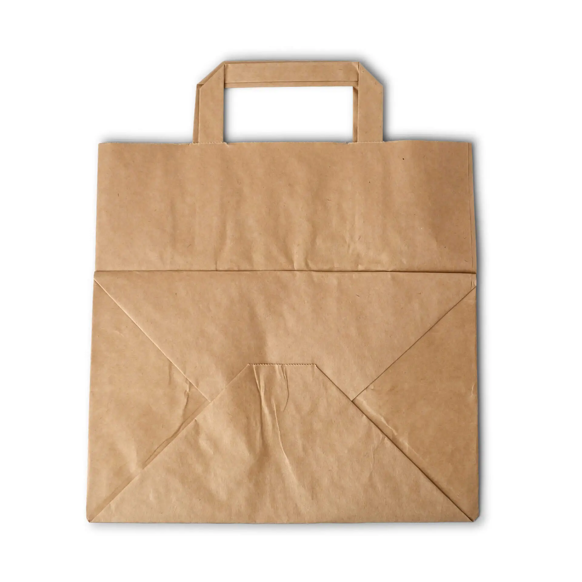 Recycling paper-carrier bags L, 26 x 17 x 25 cm, brown