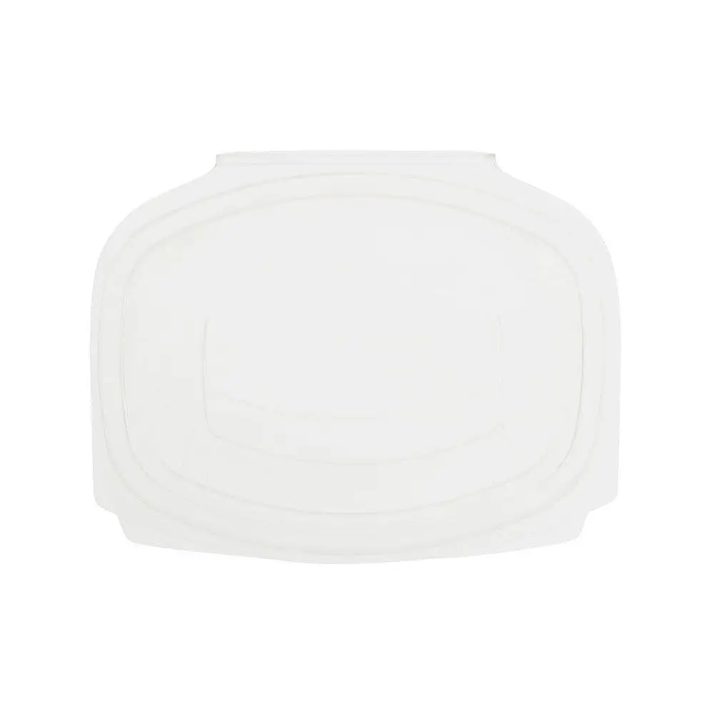 PLA deli bowls 375 ml, folding lid, rectangular