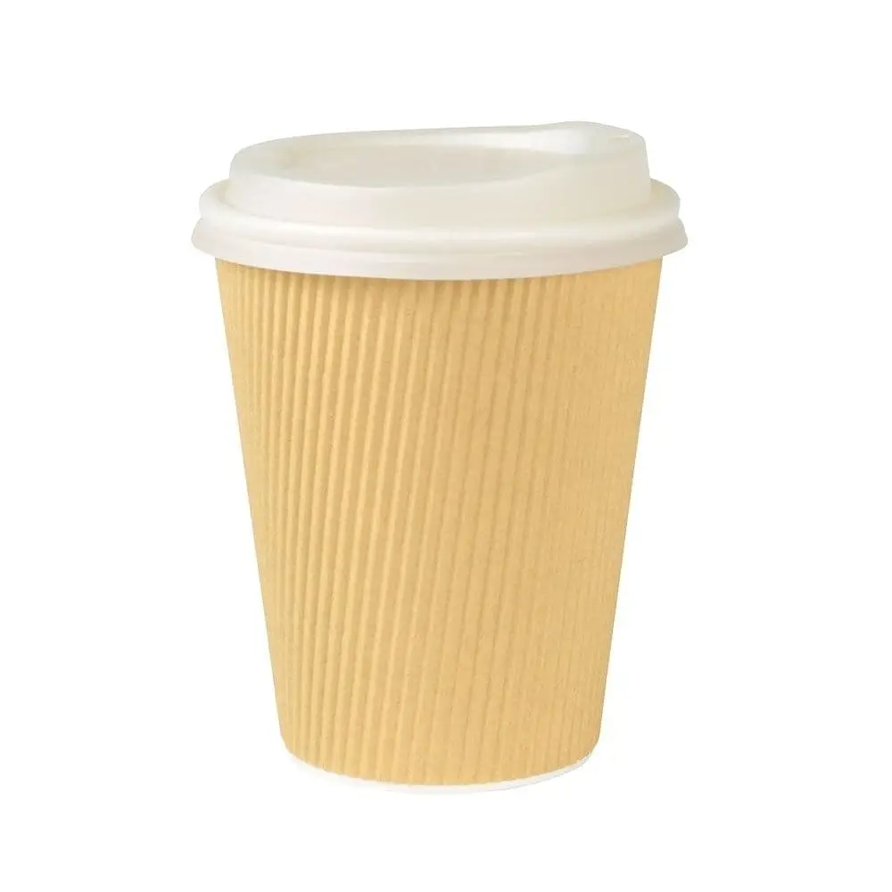 12 oz Ripple cup / Coffee Cups, Ø 90 mm, kraft