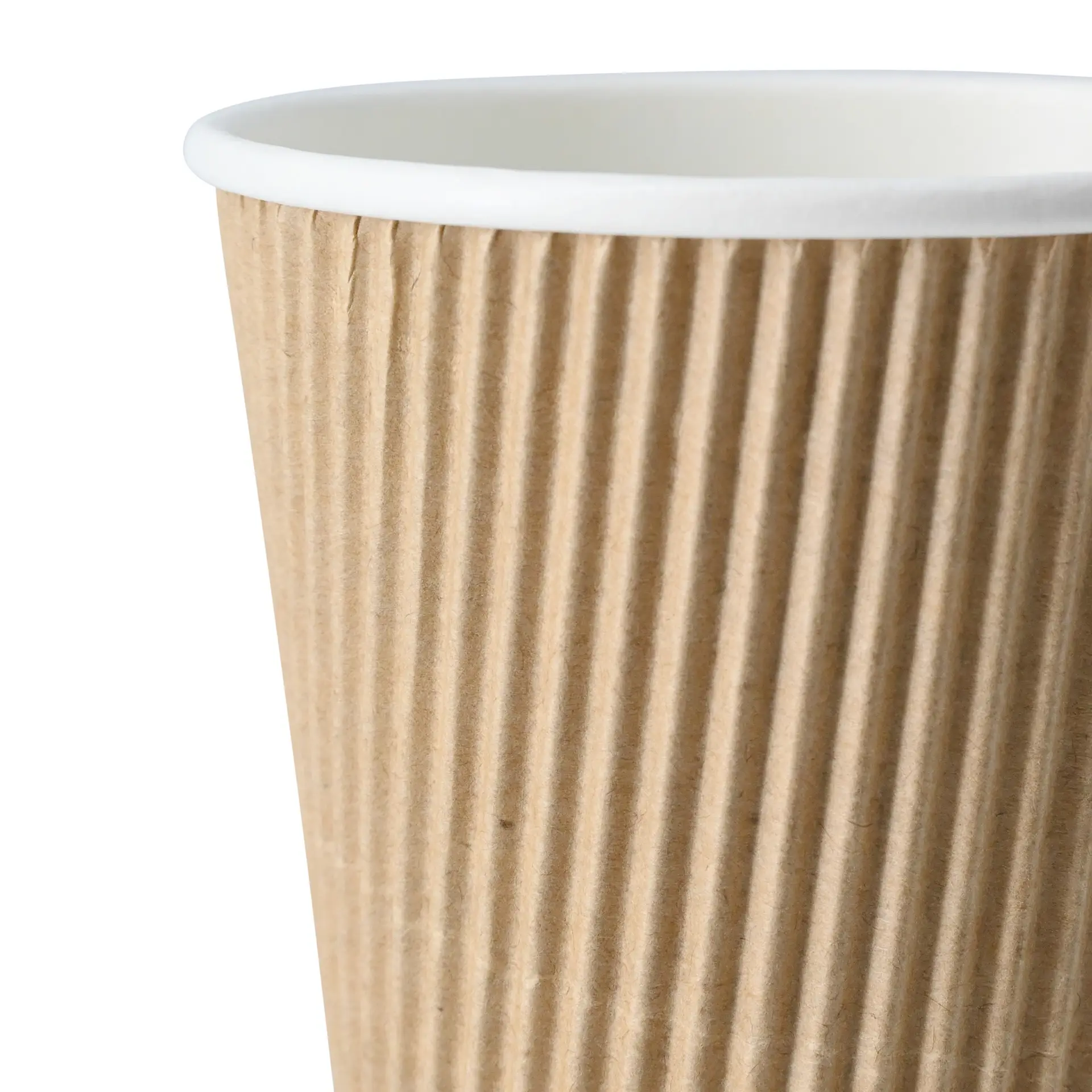 12 oz Ripple cup / Coffee Cups, Ø 90 mm, kraft