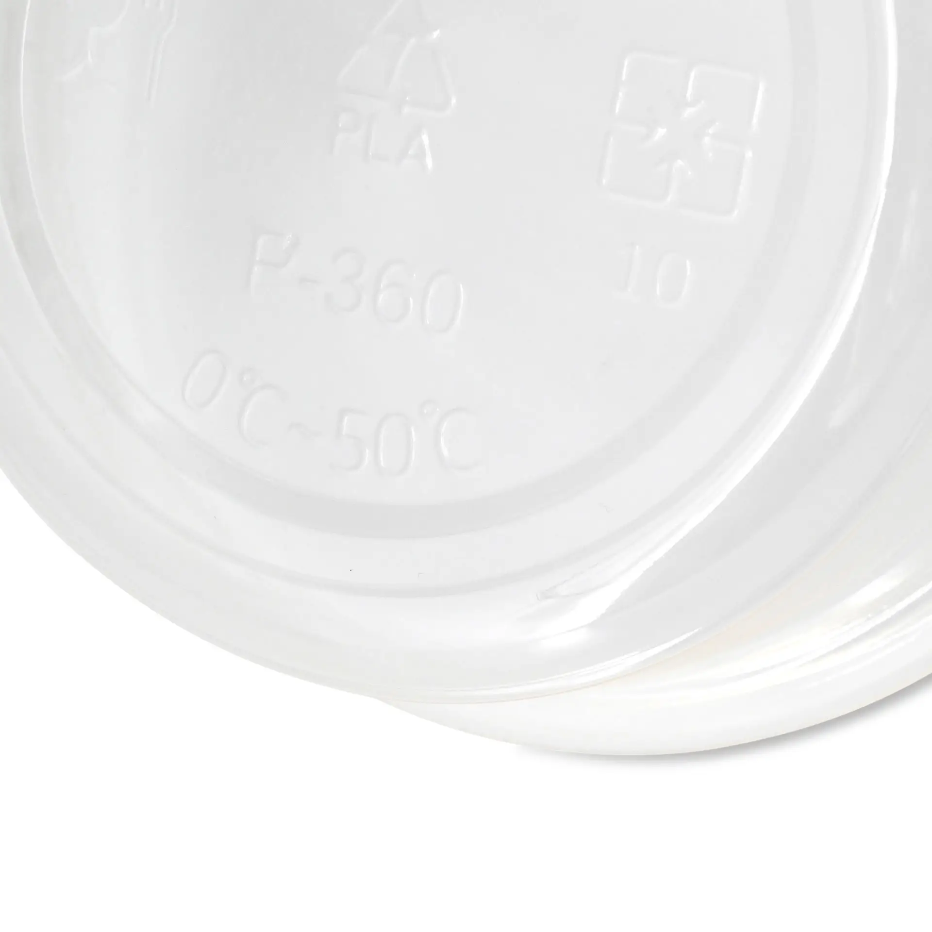 Deli container PLA 360 ml, Ø 121 mm, round