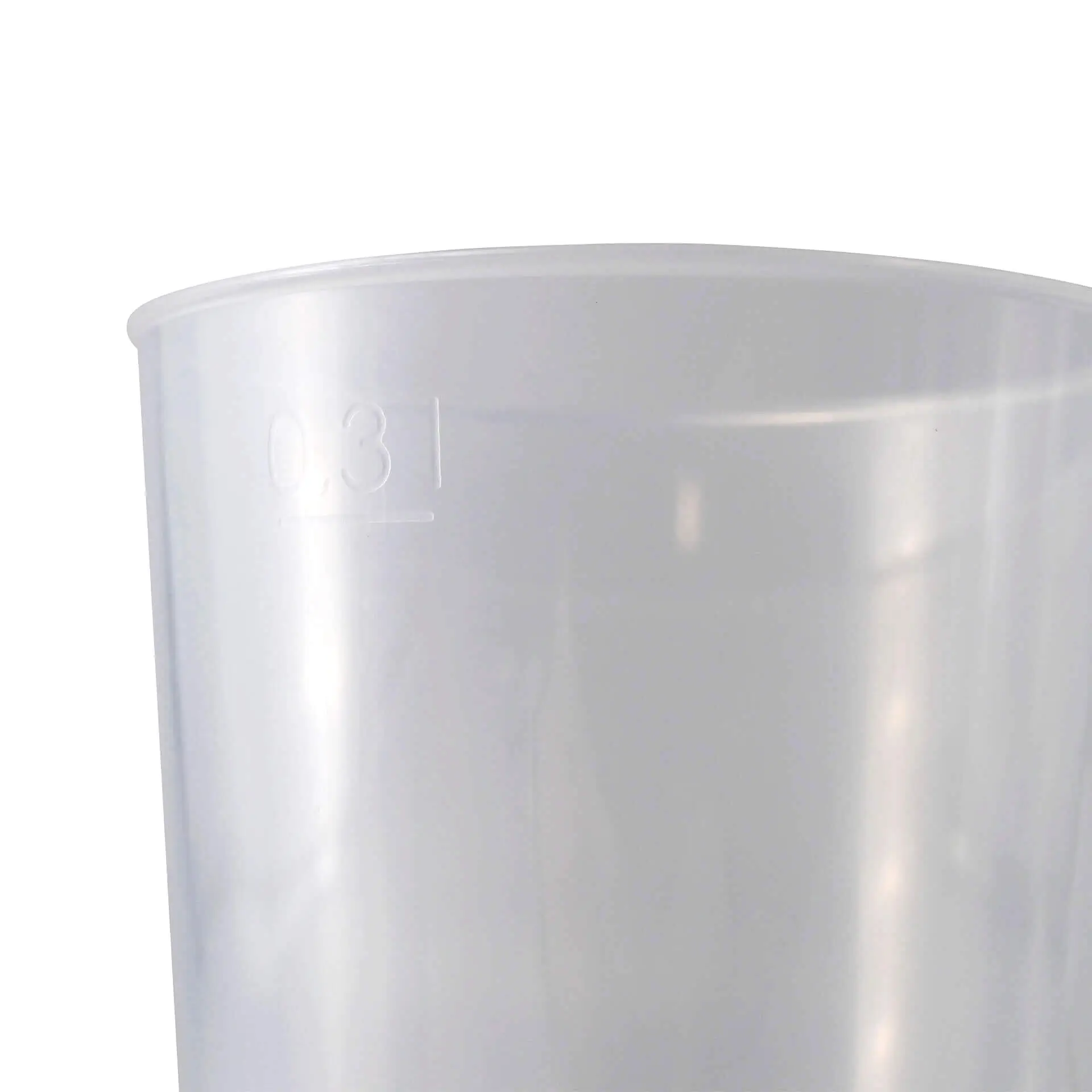 11 oz, 77 mm Reusable cup, PP, transparent