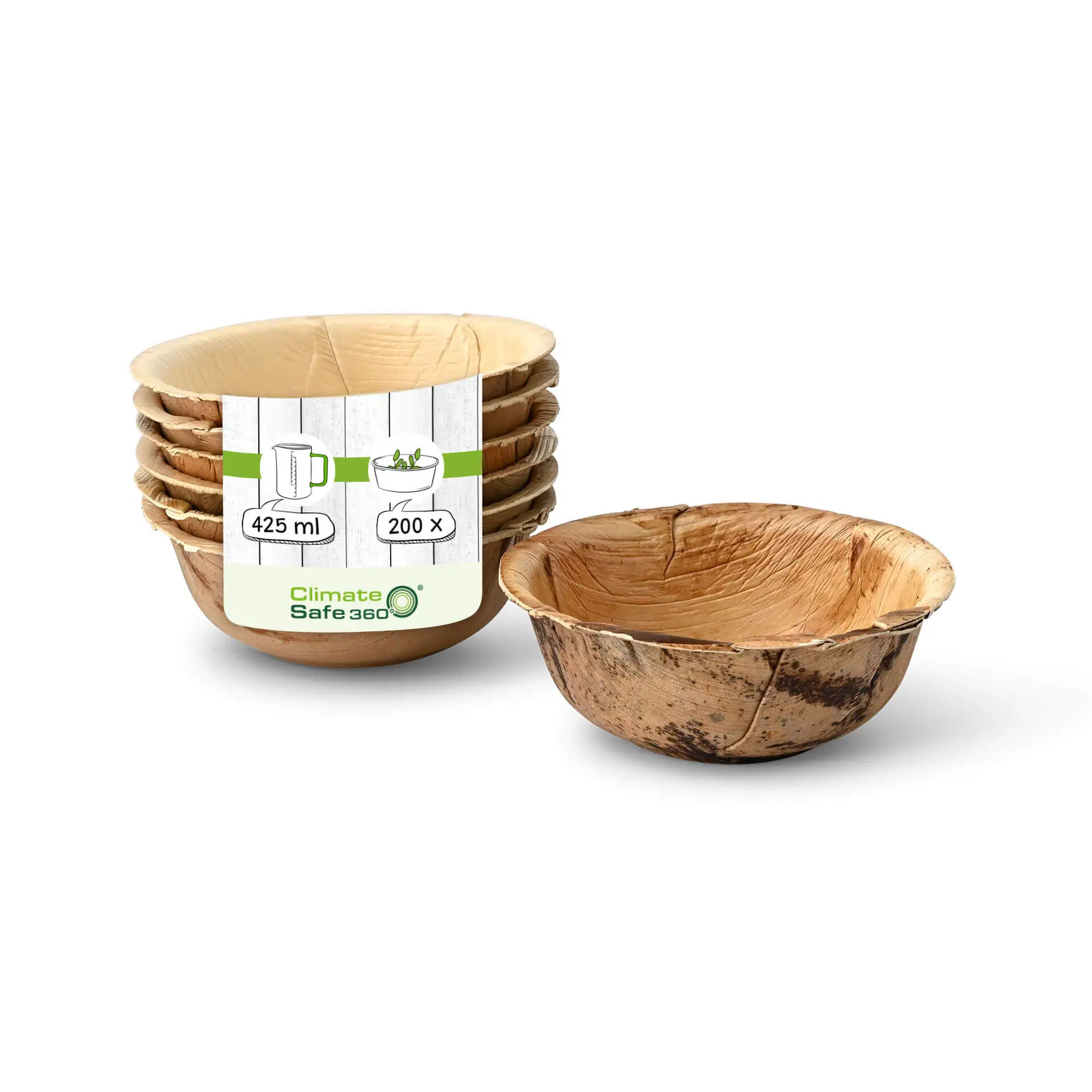 Palm leaf bowls "Palmware®" 425 ml, round