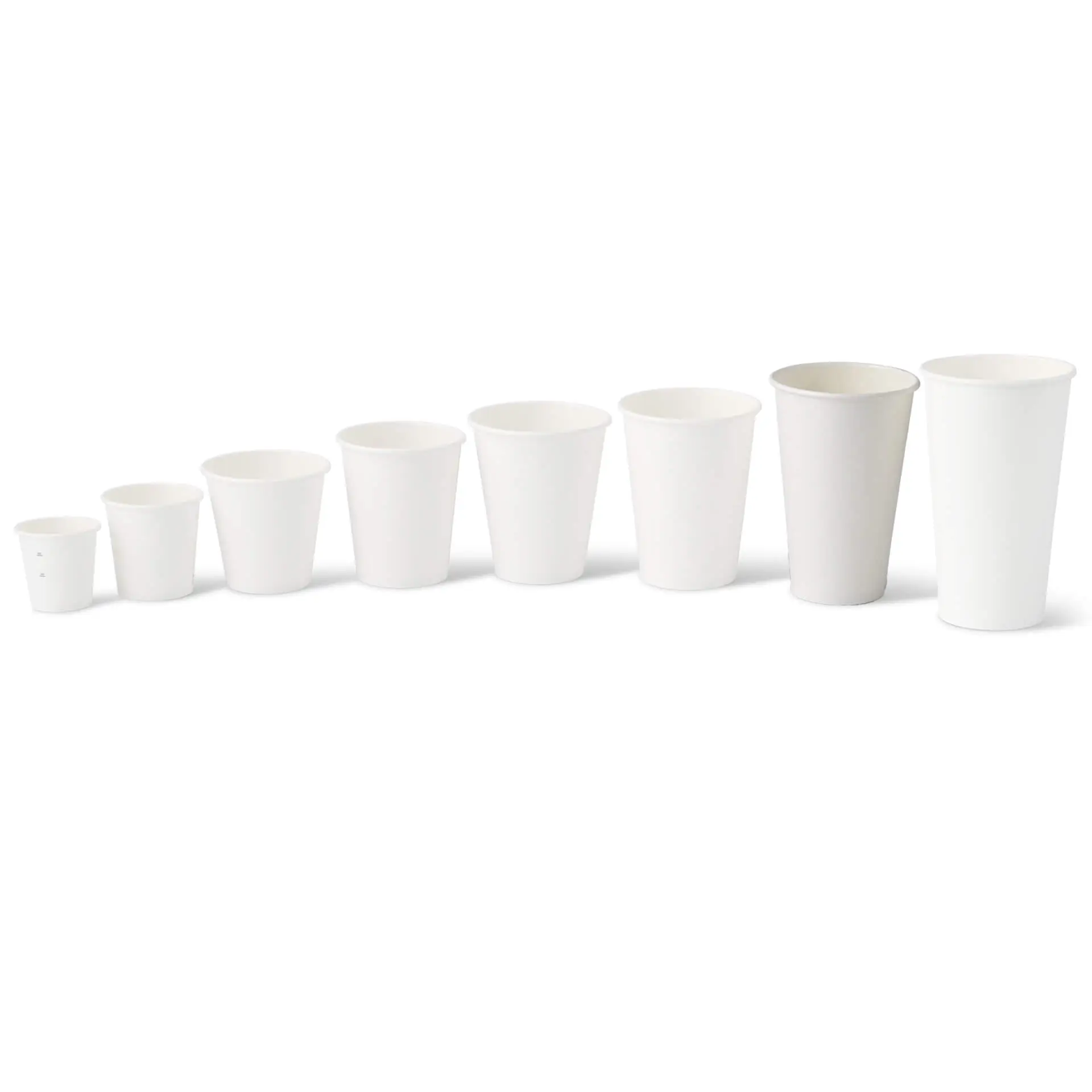 16 oz Paper cups single wall, Ø 90 mm, white