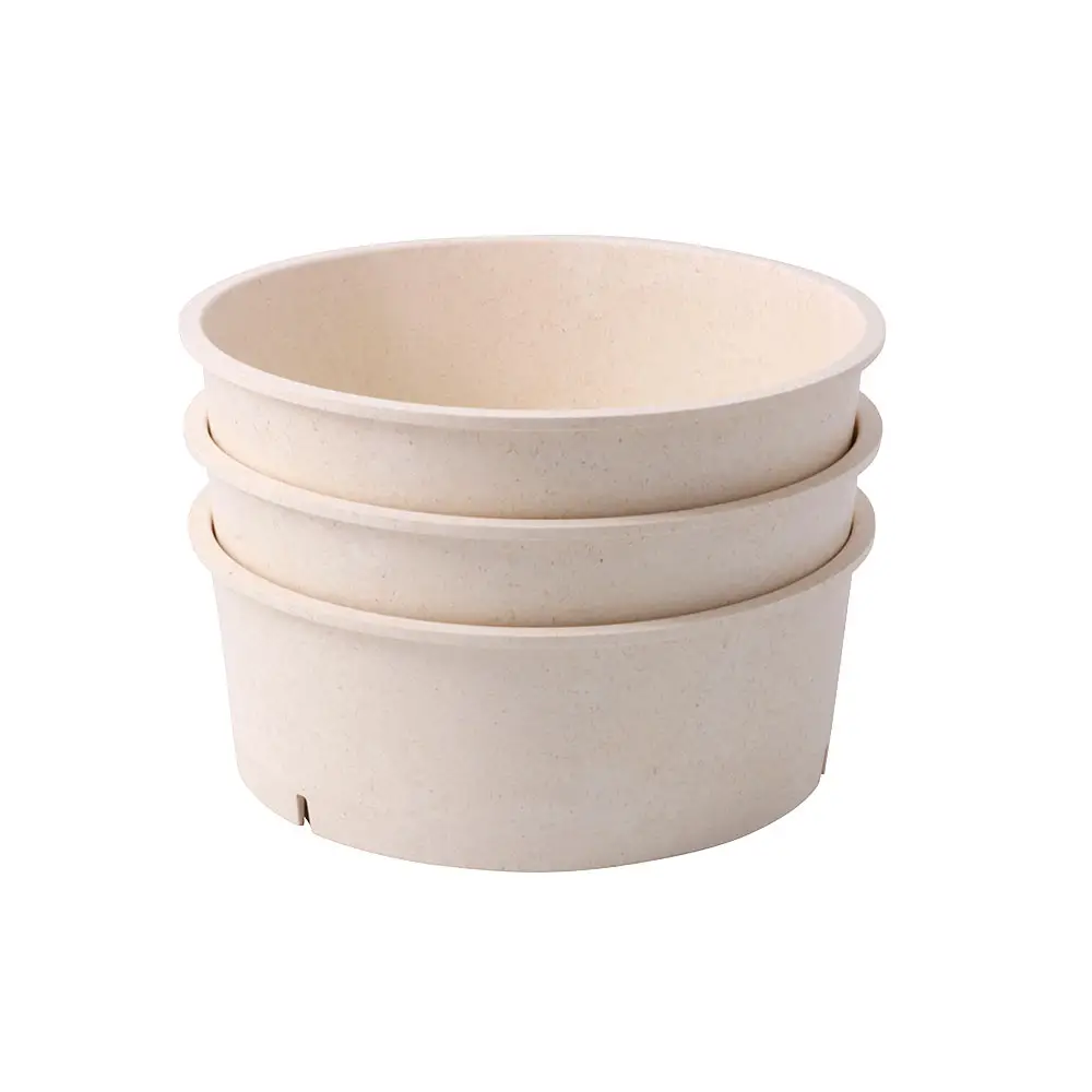 Second-hand-set Reusable Bowls merways Bowl 1,000 ml, Cashew / creame white