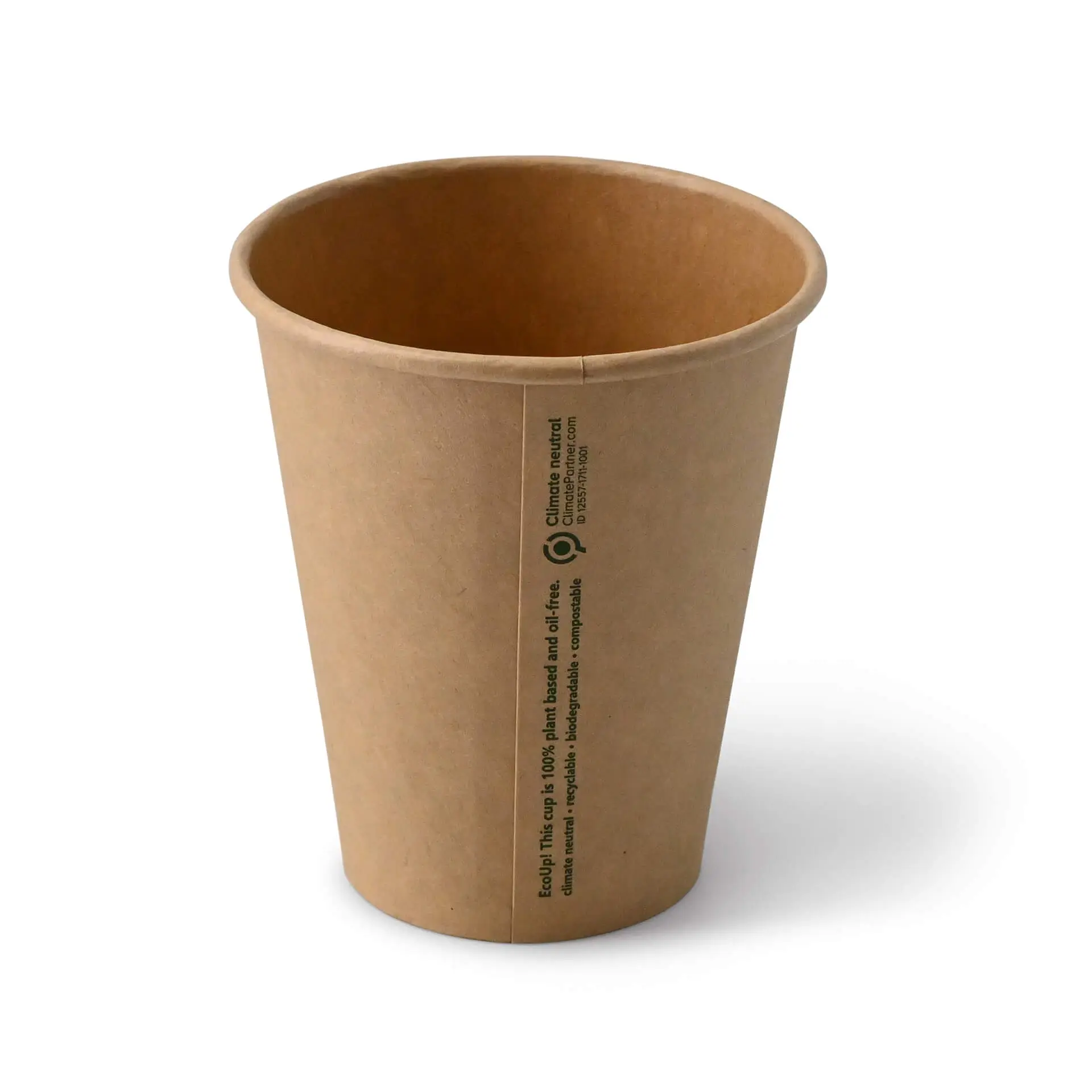 Paper cups 250 ml / 10 oz, Ø 90 mm, unbleached