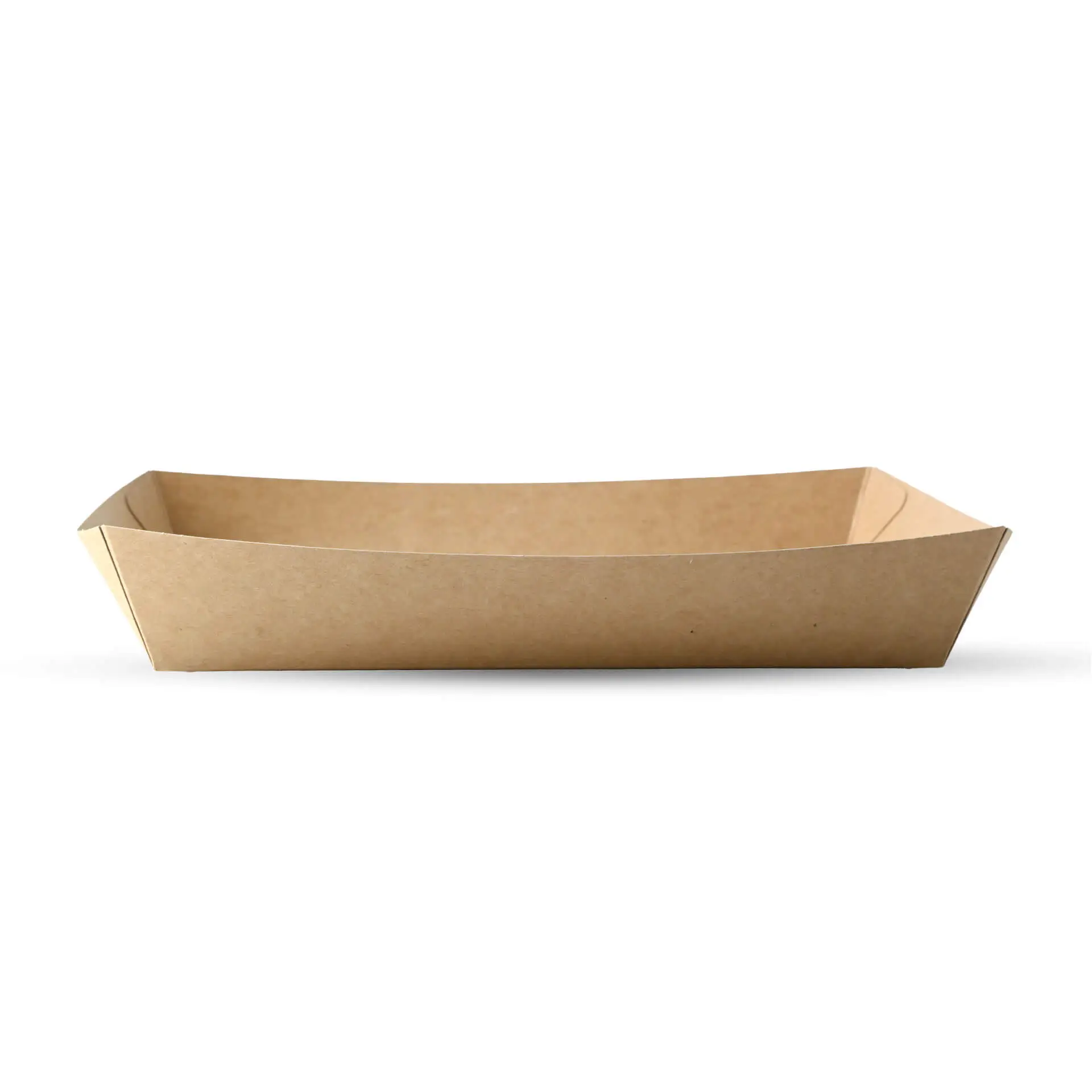 Cardboard-trays 1250 ml, 27 x 20 x 3.5 cm, brown