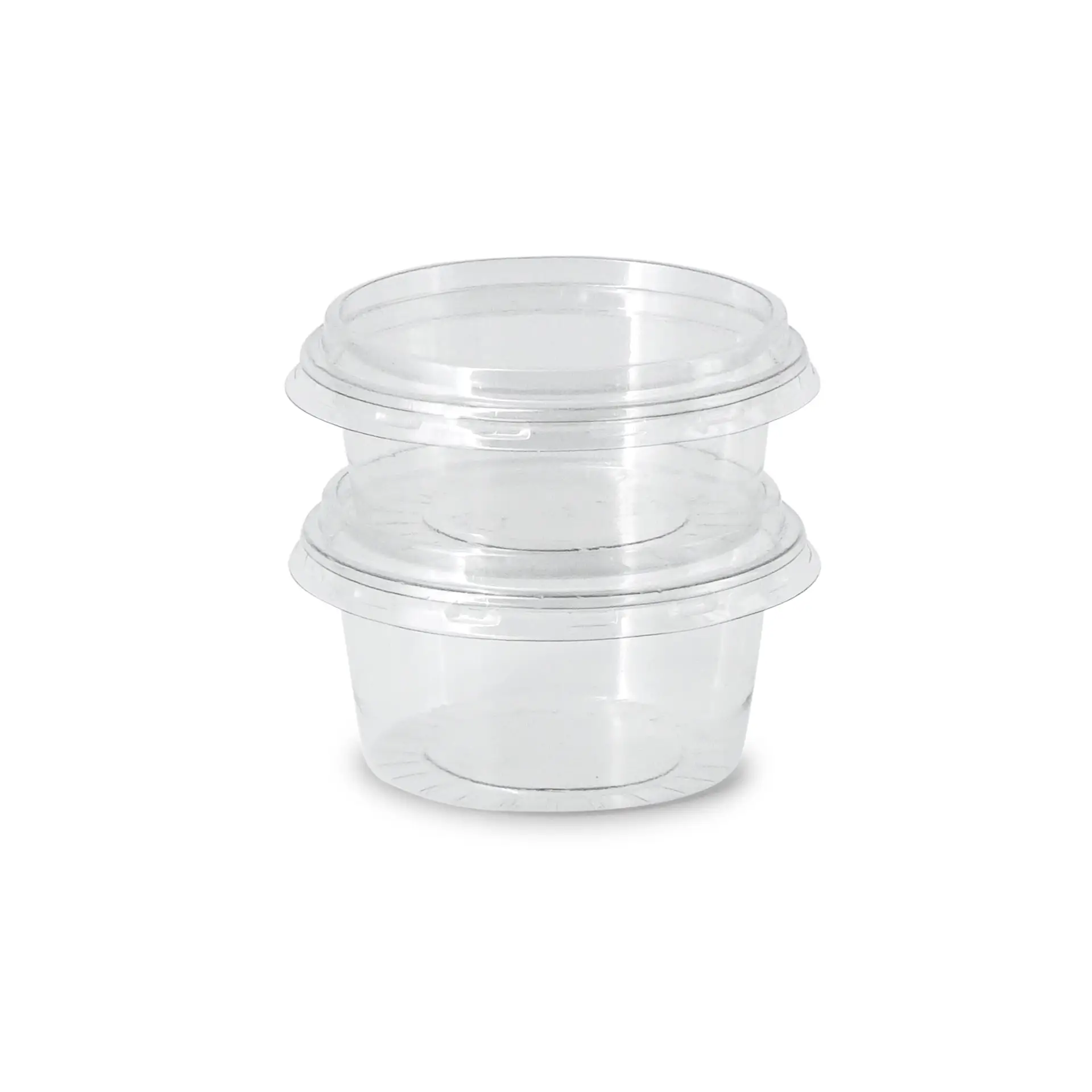 rPET-Portionsbecher 80 ml, Ø 75 mm, transparent