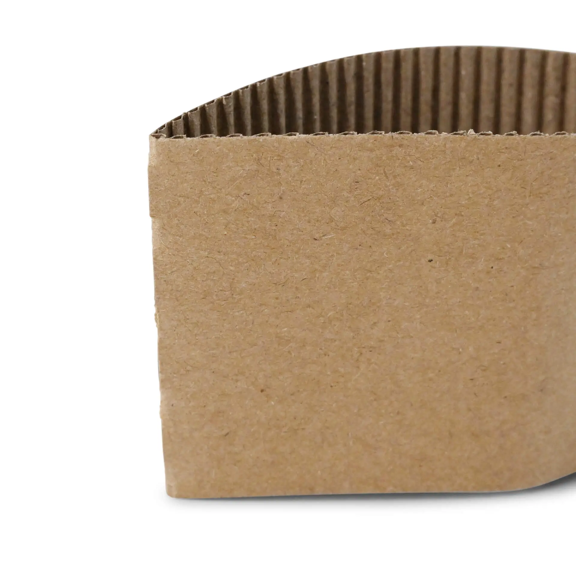 Cardboard sleeves for 6 / 8 / 10 oz paper cups, kraft