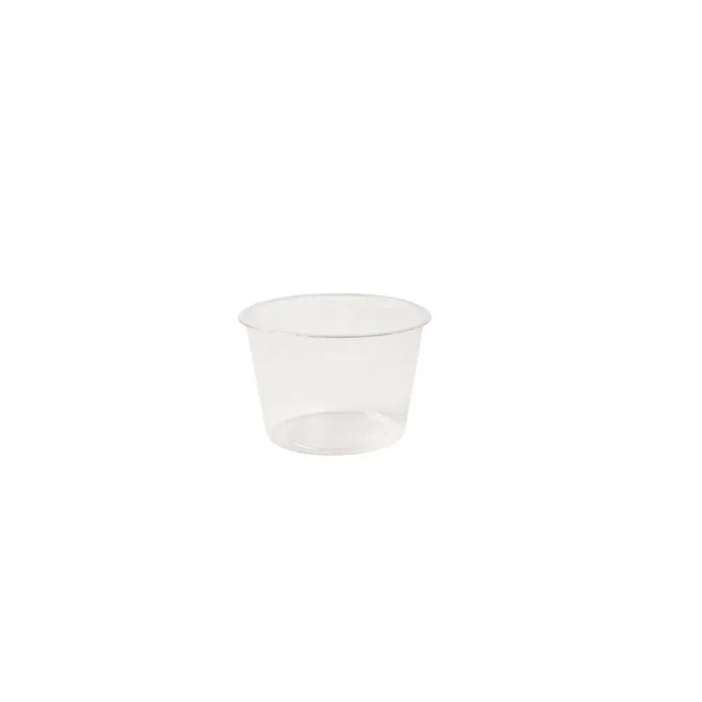 100 ml / 3.5 oz PLA portion cups, Ø 70 mm, clear, round