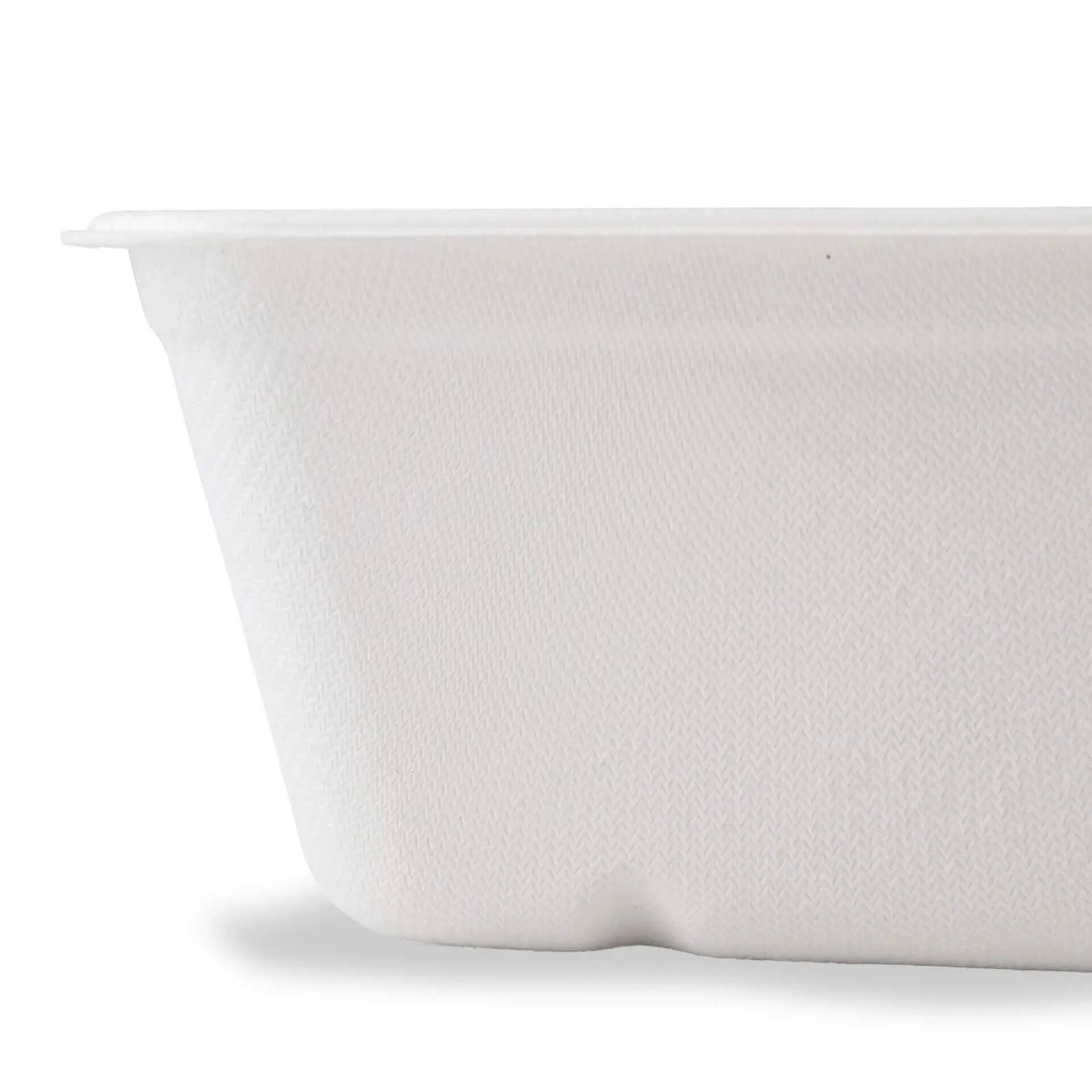 Sugarcane-bowls  17 x 12 x 6 cm, 650 ml, rectangular