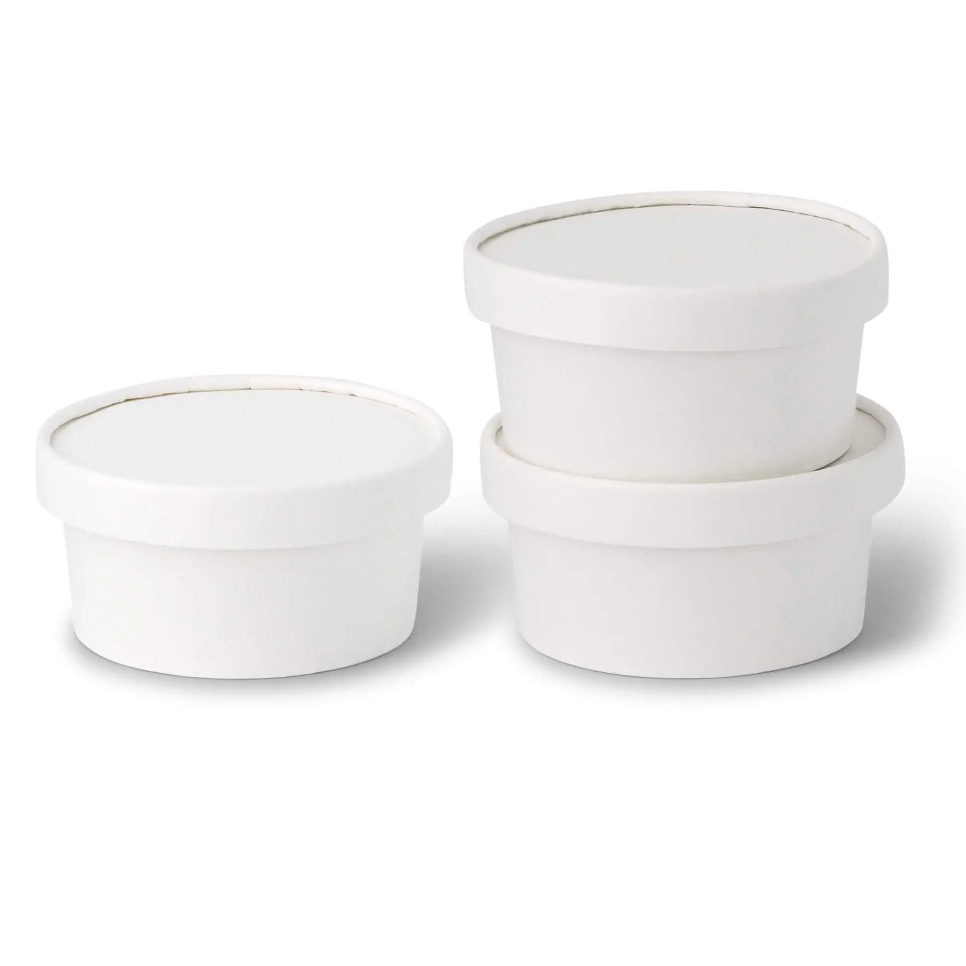 4 oz, max. 6 oz Paper-ice-cream cups XS, Ø 92 mm, white