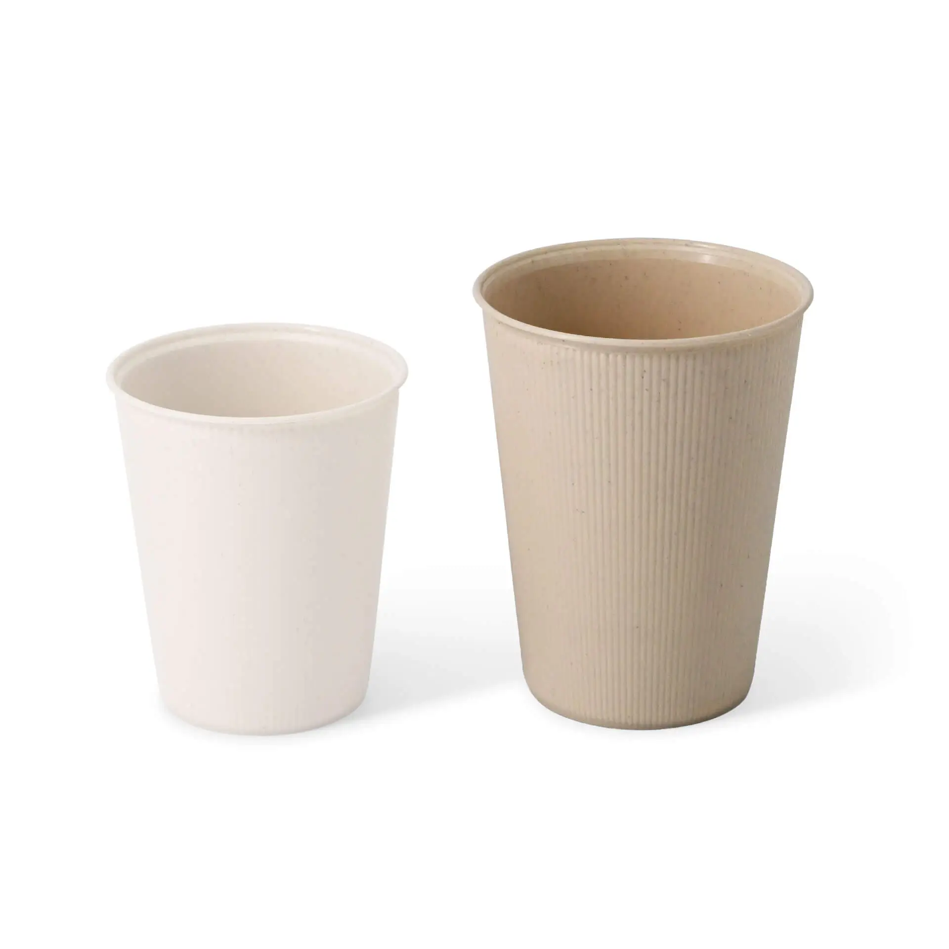 Reusable coffee cups, 12 oz, Ø 90 mm, creamy white