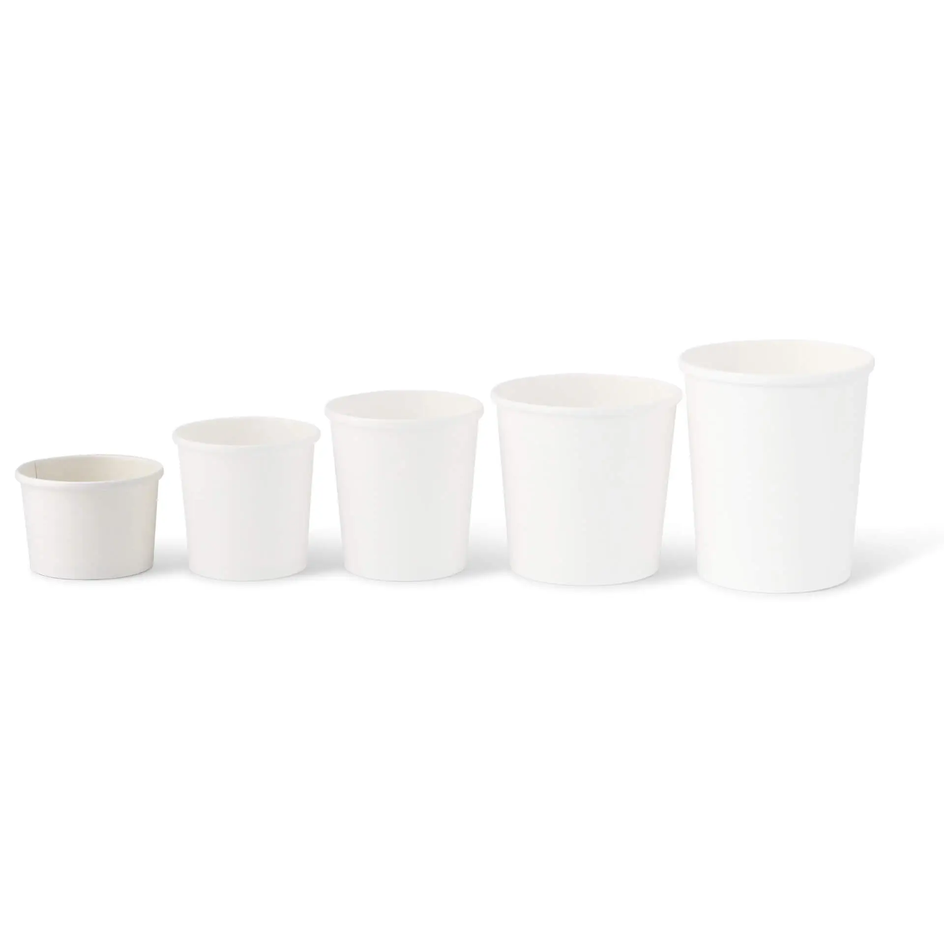 8 oz Cardboard Soup cups (Premium), Ø 90 mm, white