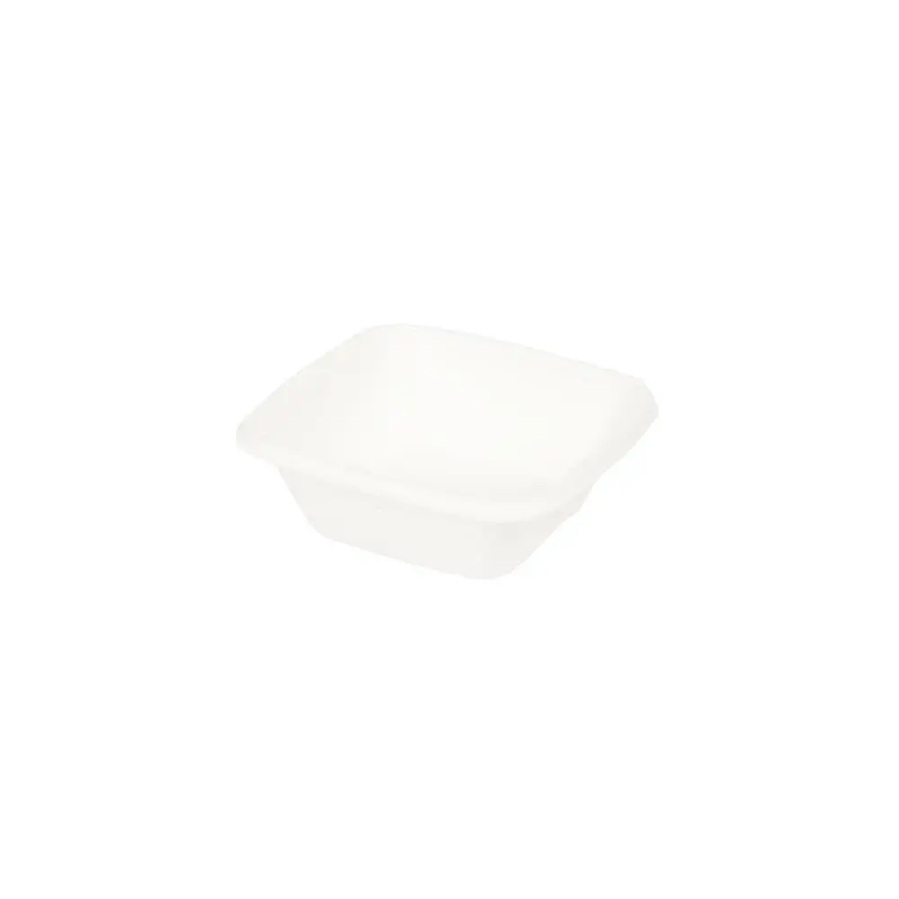 Sugarcane-portion cups 70 ml, 80 x 80 x 27 mm, square