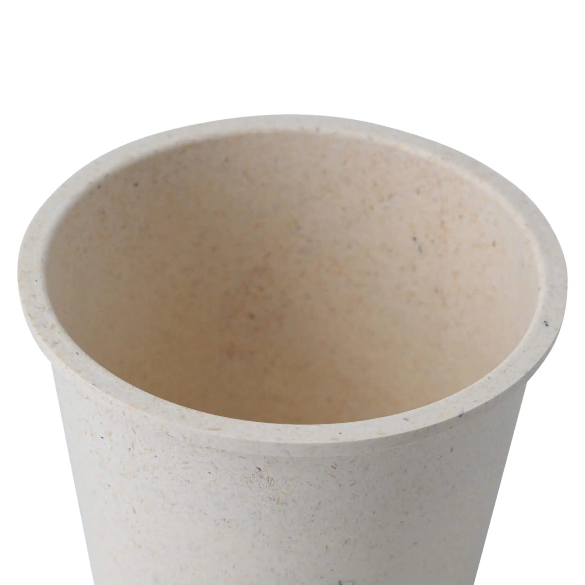 Reusable cups "merways Cup" 400 ml, Ø 95 mm, cashew / creamy white