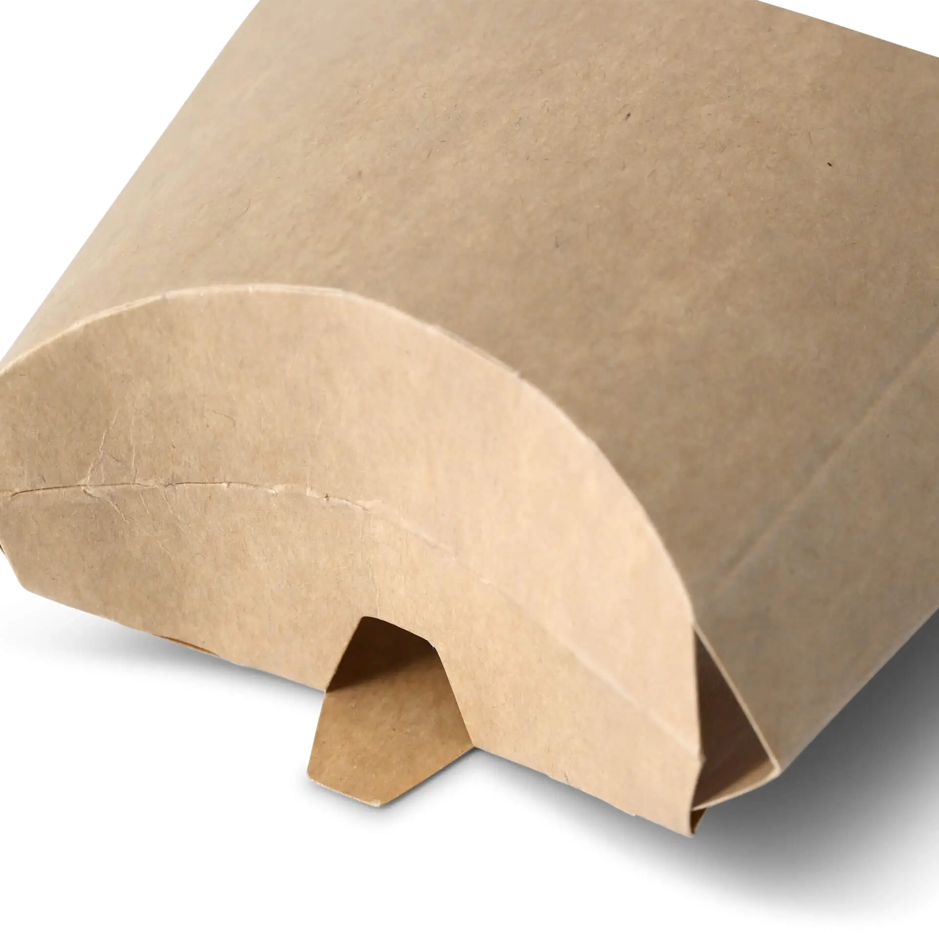 Cardboard-chip boxes 8.5 x 5 x  9.5 cm, kraft