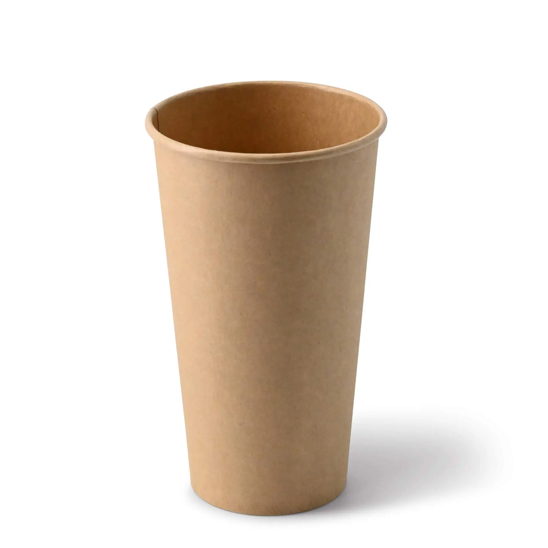 20 oz Paper cups single wall, Ø 90 mm, kraft