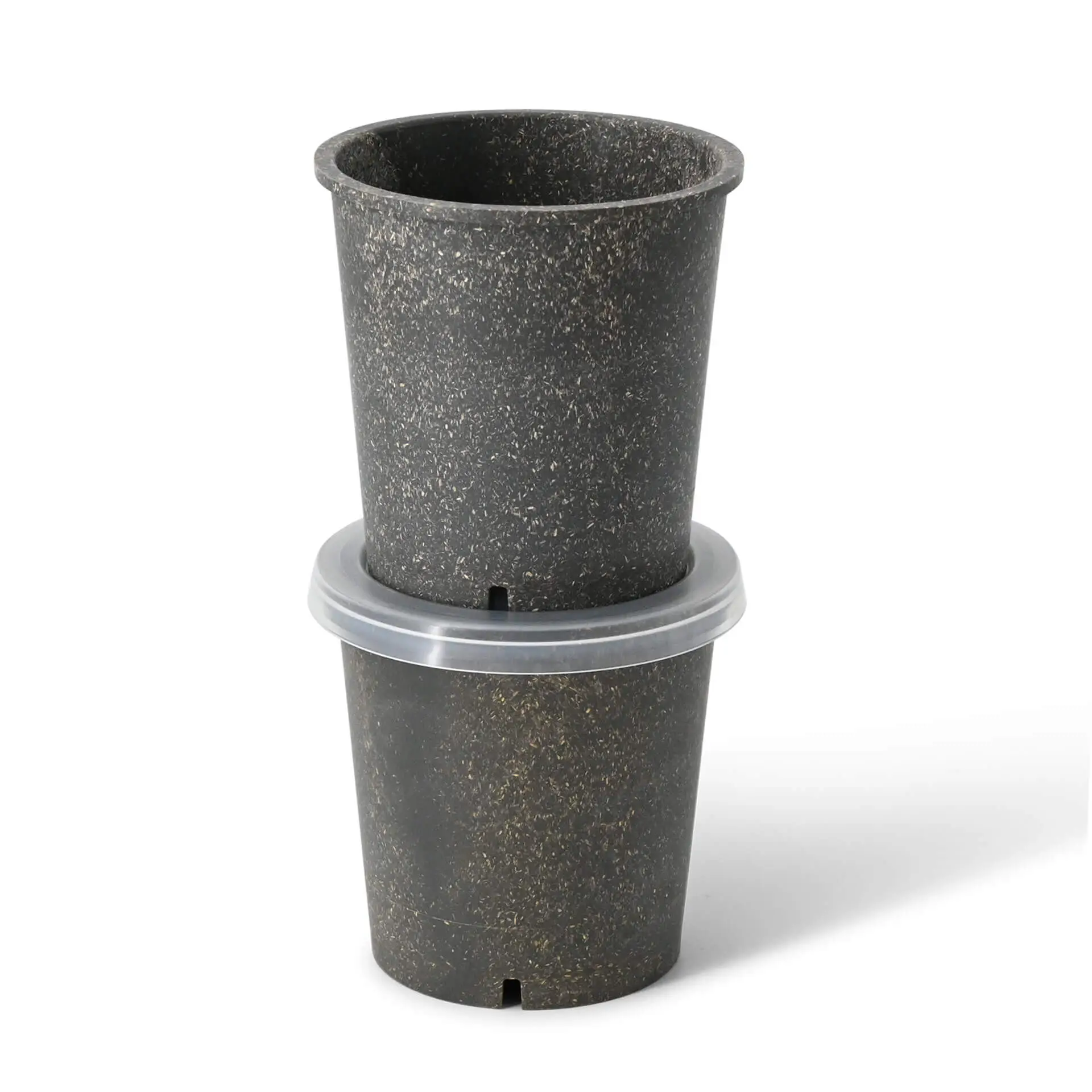 Reusable cups "merways Cup" 400 ml, Ø 95 mm, pepper / grey