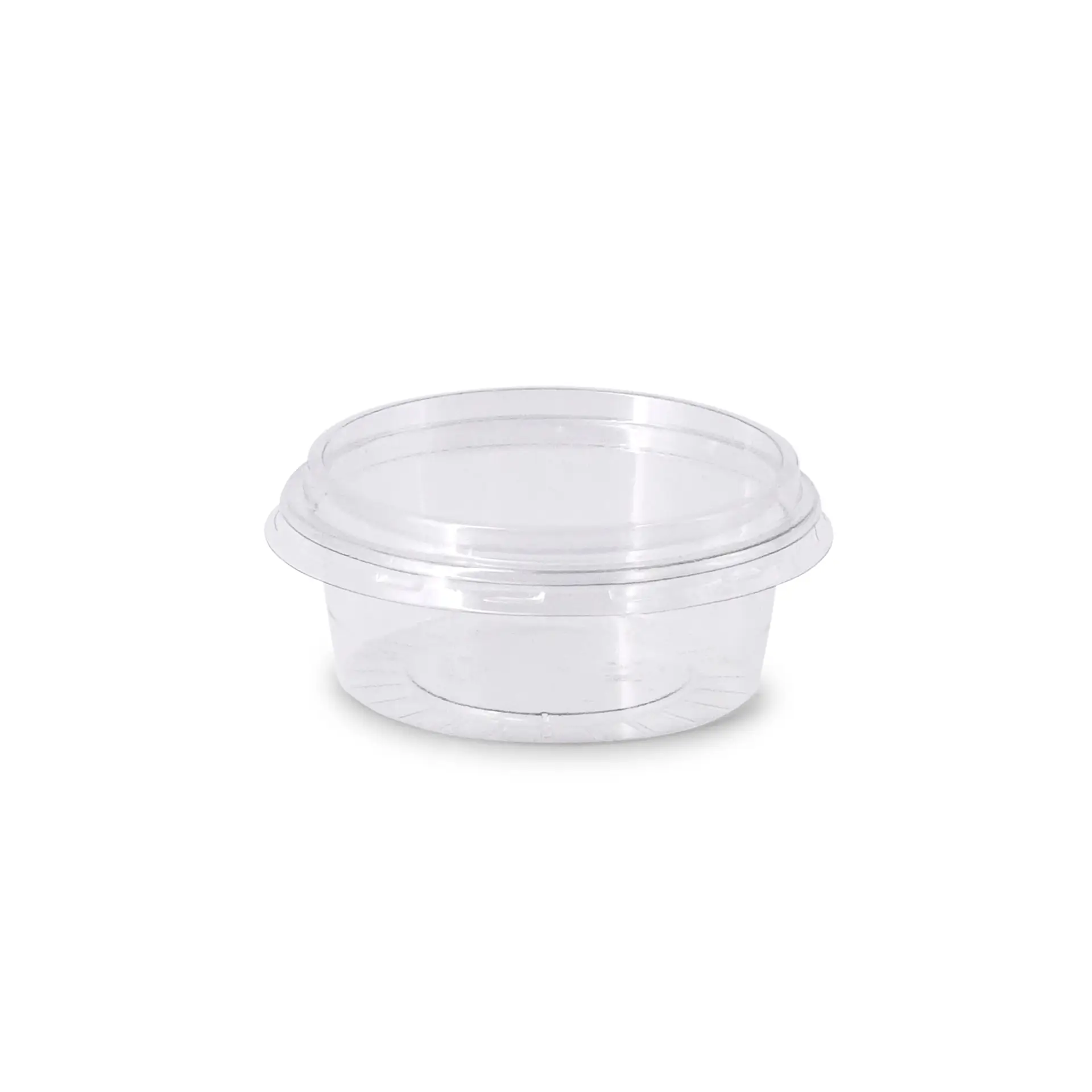 rPET-Portionsbecher 80 ml, Ø 75 mm, transparent