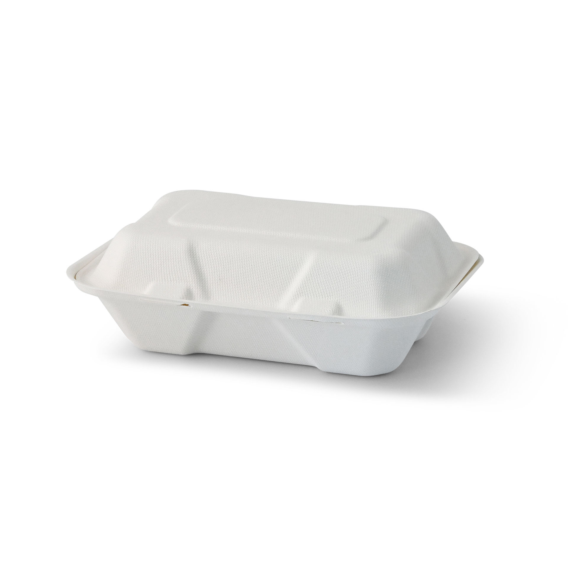 Take-away Boxen aus Zuckerrohr 23 x 15,5 x 7,5 cm, rechteckig